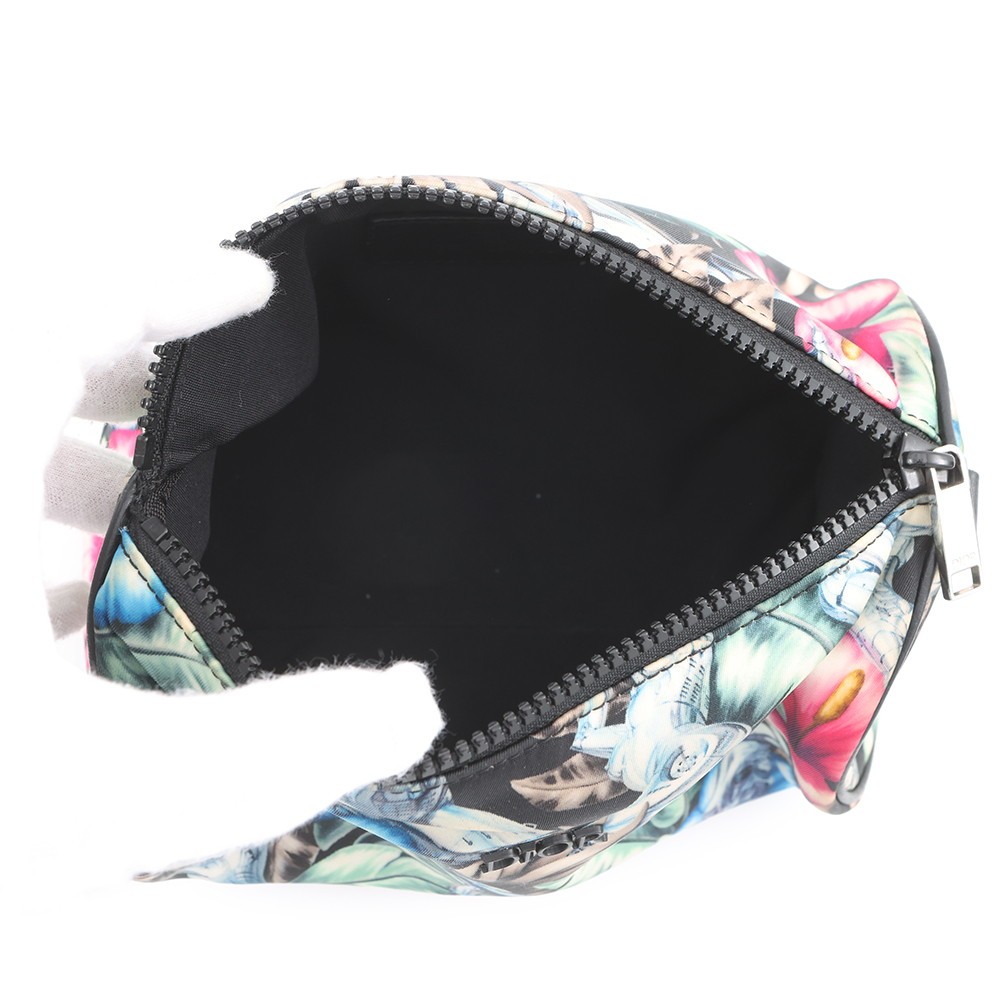 Dior Roller SORAYAMA Collaboration Shoulder Bag Nylon Black/Multicolor