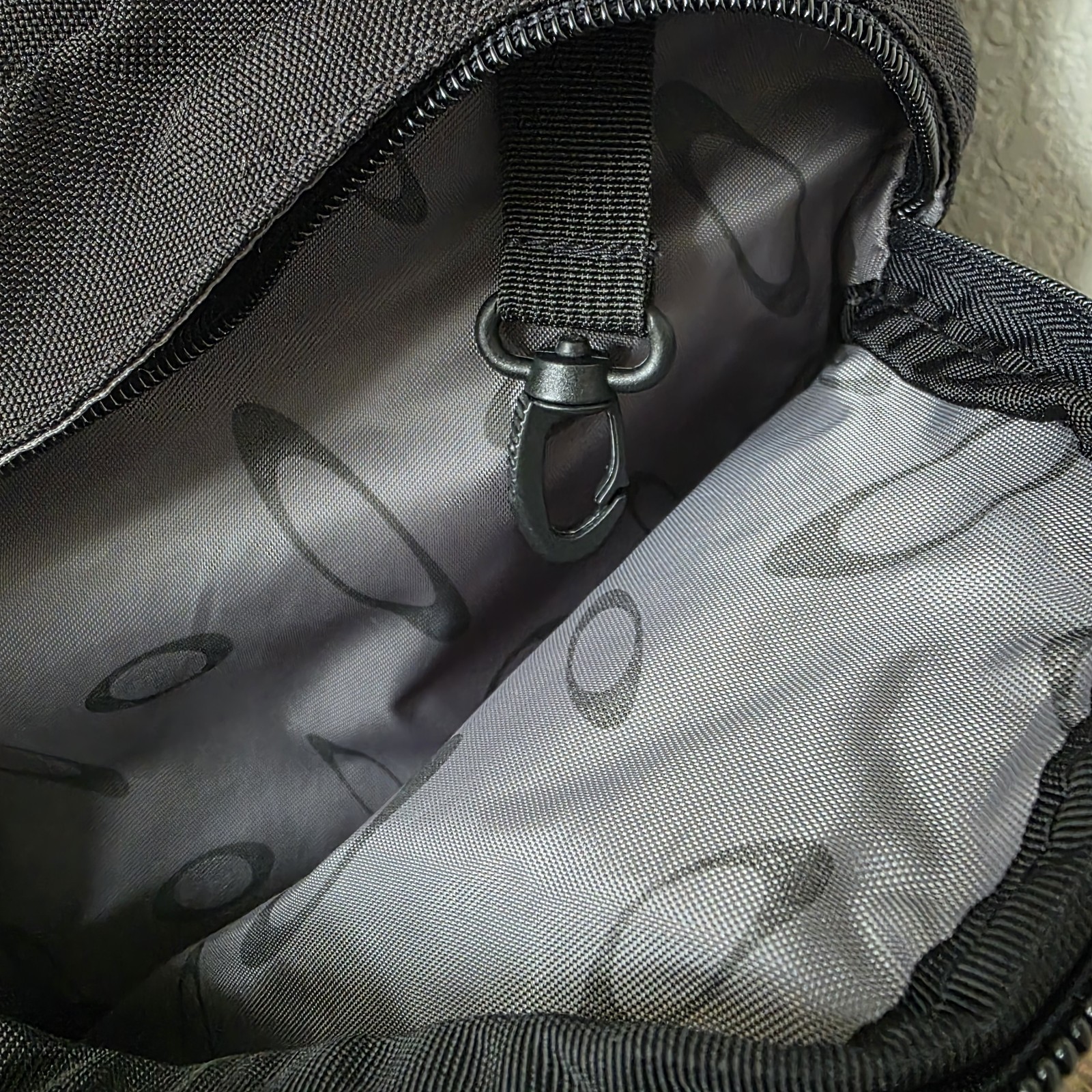 Vintage Oakley Panel Backpack Black Book of Eli Tactical Field Gear Bag Y2K Tech