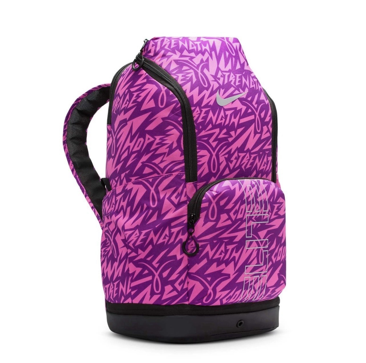 Nike Varsity Elite Backpack “Kay Yow”🔥New Black/Pink Bookbag Large School Bag