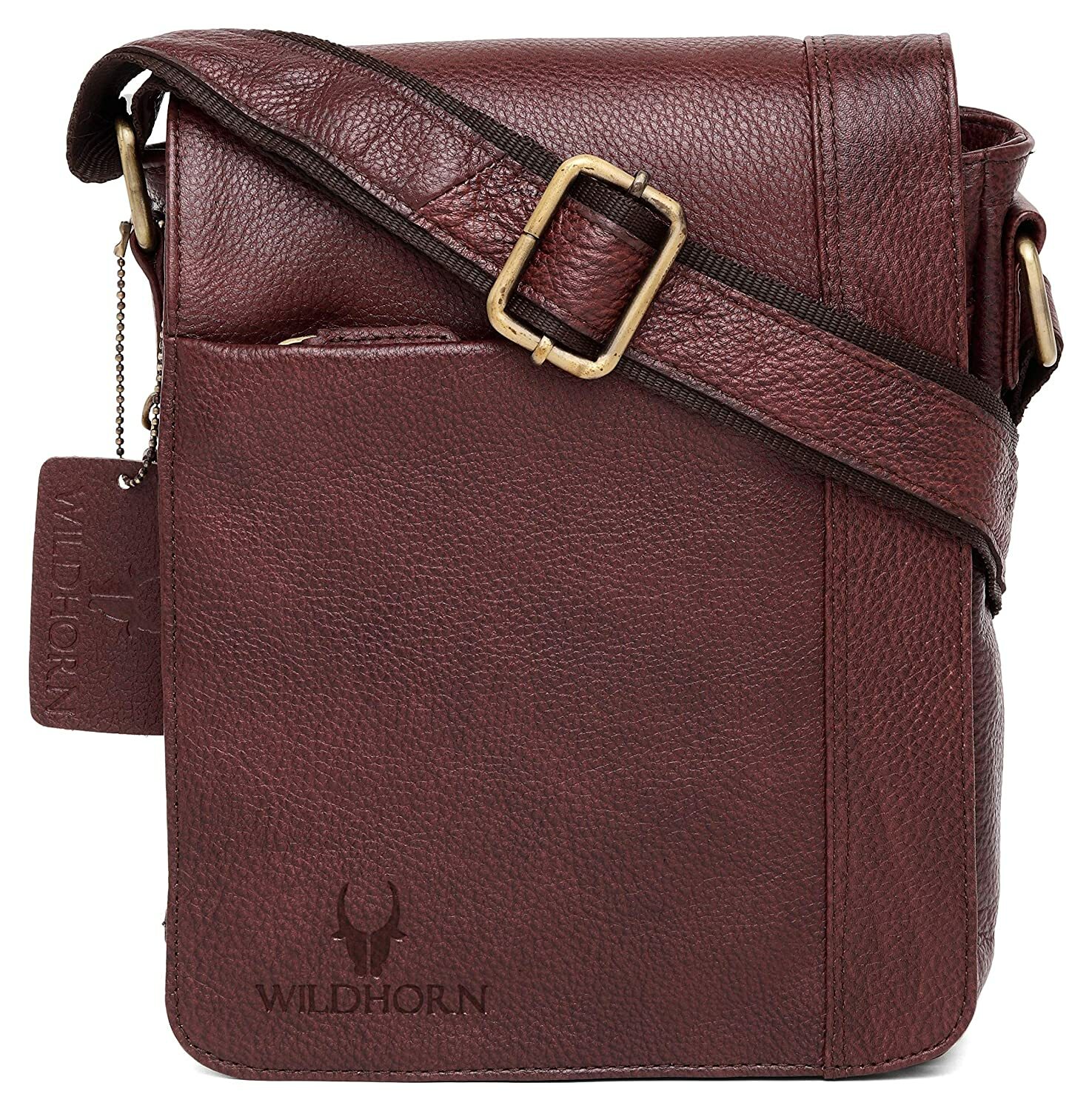 New Leather Messenger Shoulder Crossbody Sling Travel Hand Bag