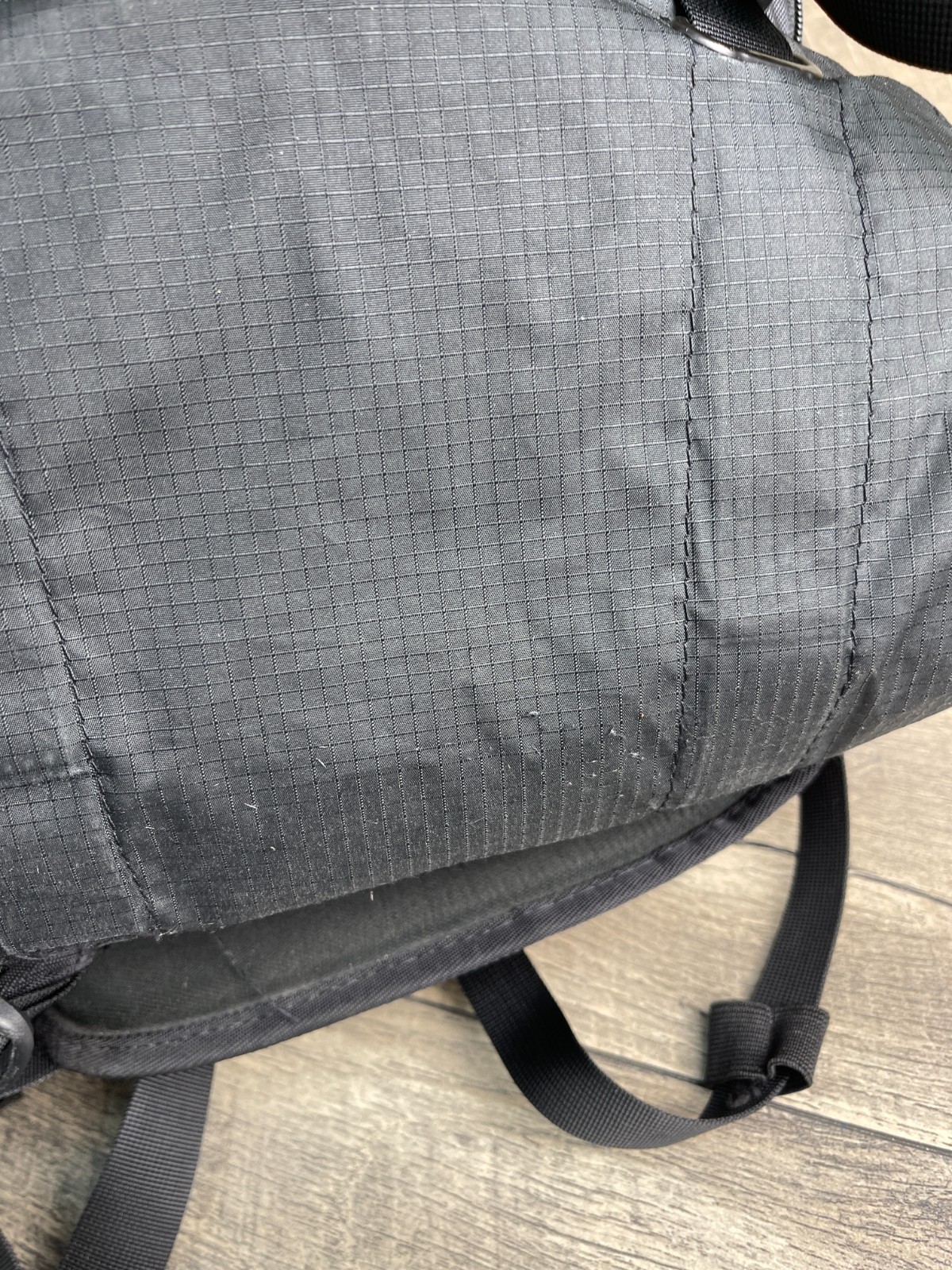 Nike Backpack SB Eugene Black Nylon Zip Outer Pockets Adjustable Strap Shoulder