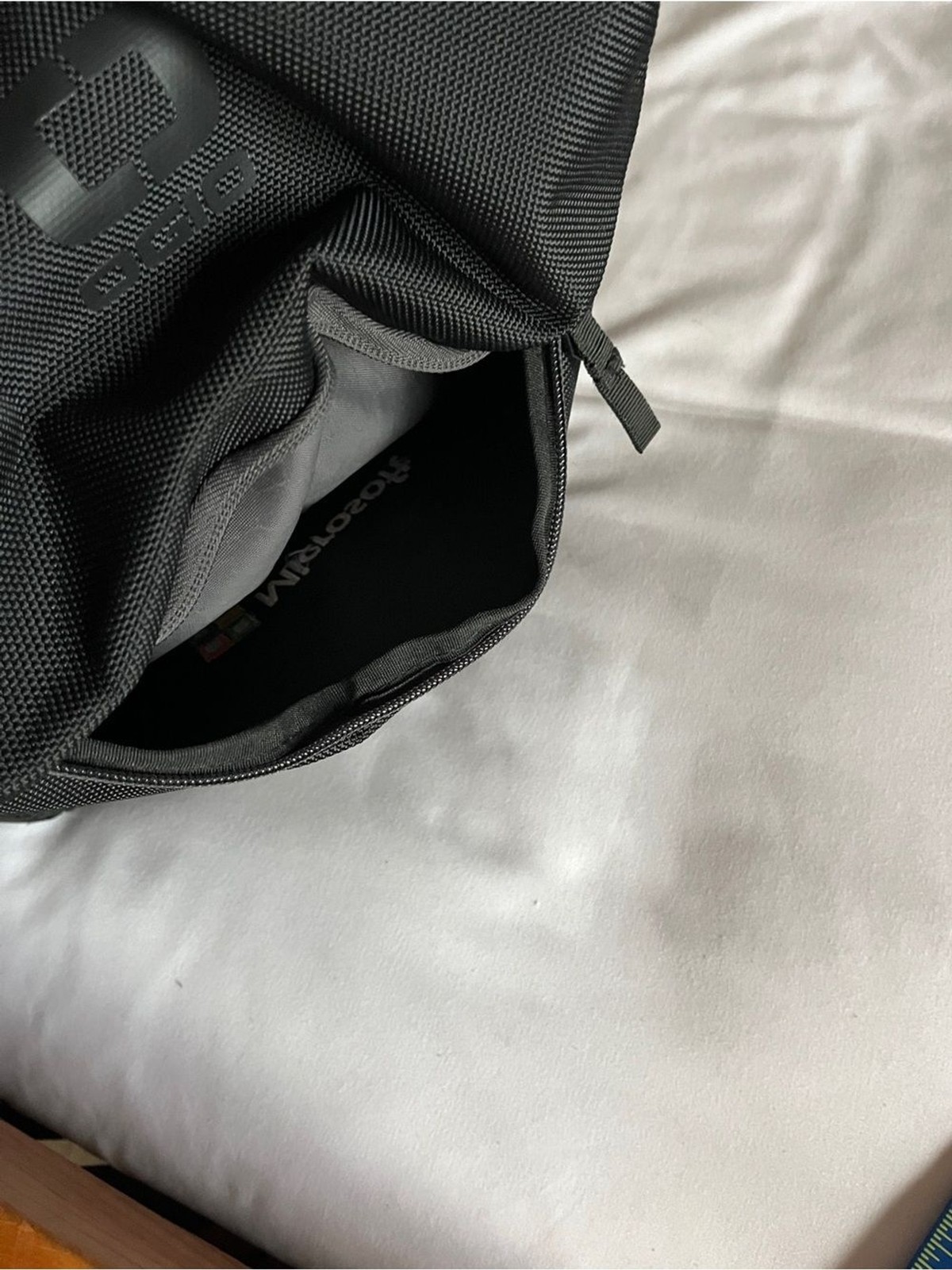 OGIO Black Microsoft Intern Backpack Laptop Bag Compact Zippered Pockets