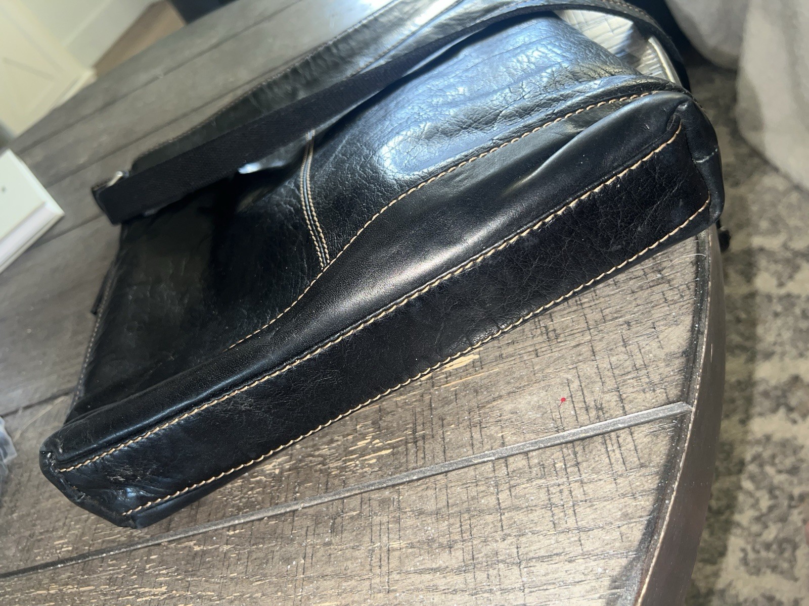 Jack Georges black crossbody bag, excellent condition- see notes for retail!