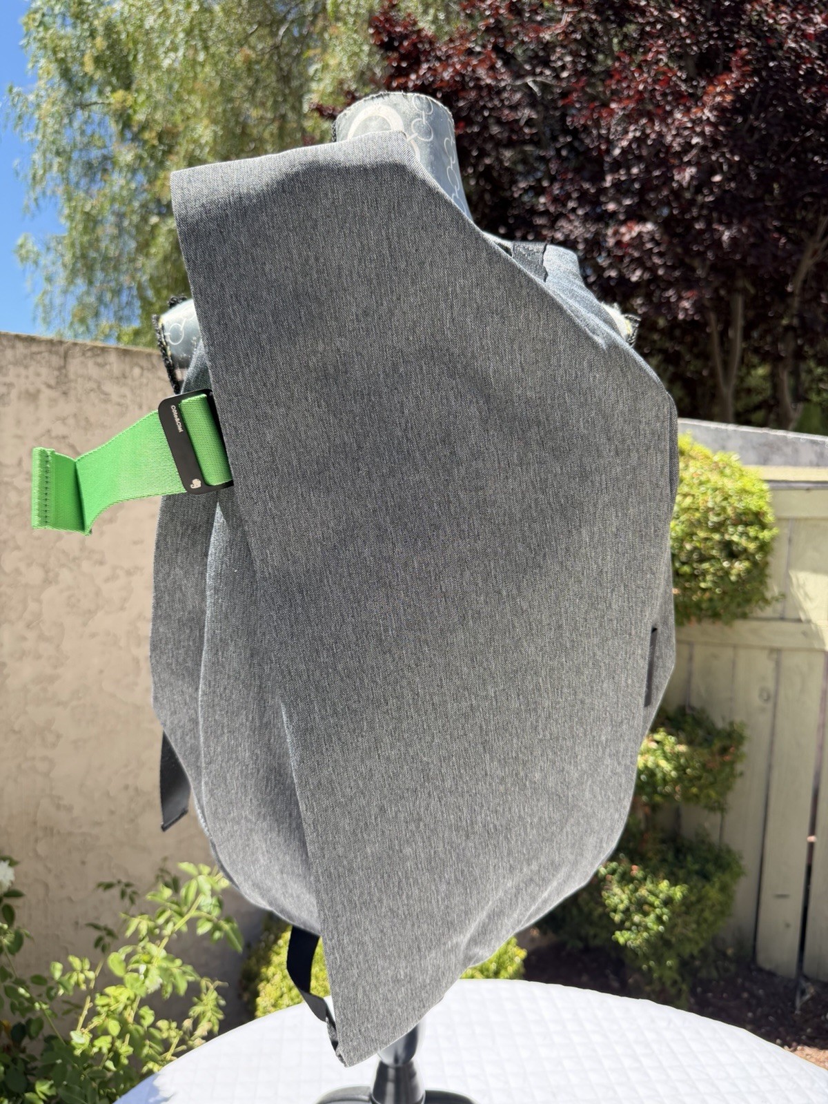 Cote & Ciel Isar Rucksack Evernote Limited Edition Grey Green Backpack Sz Medium
