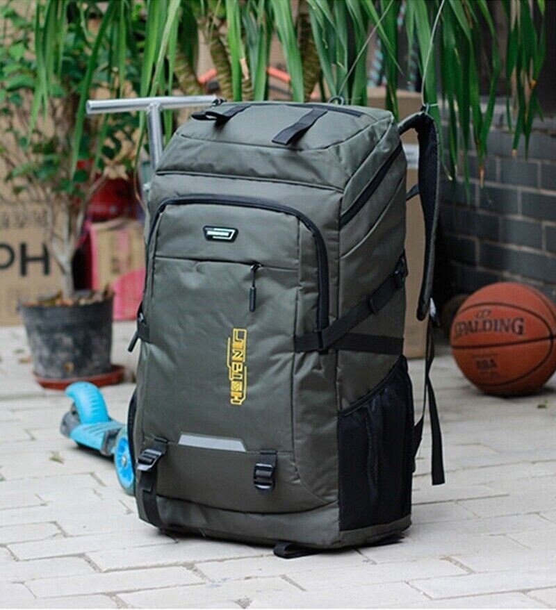 80L Mens Backpack Climbing Camping Outdoor Hiking Luggage Oversized Travel Bag