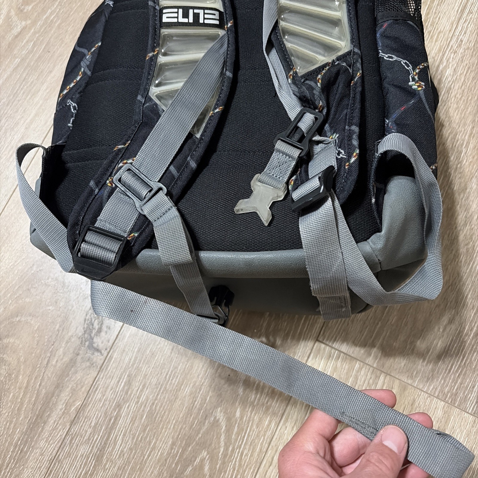 Nike Hoops Elite Pro Backpack | DQ5178-010 (chain/caged print) | Rare & Limited