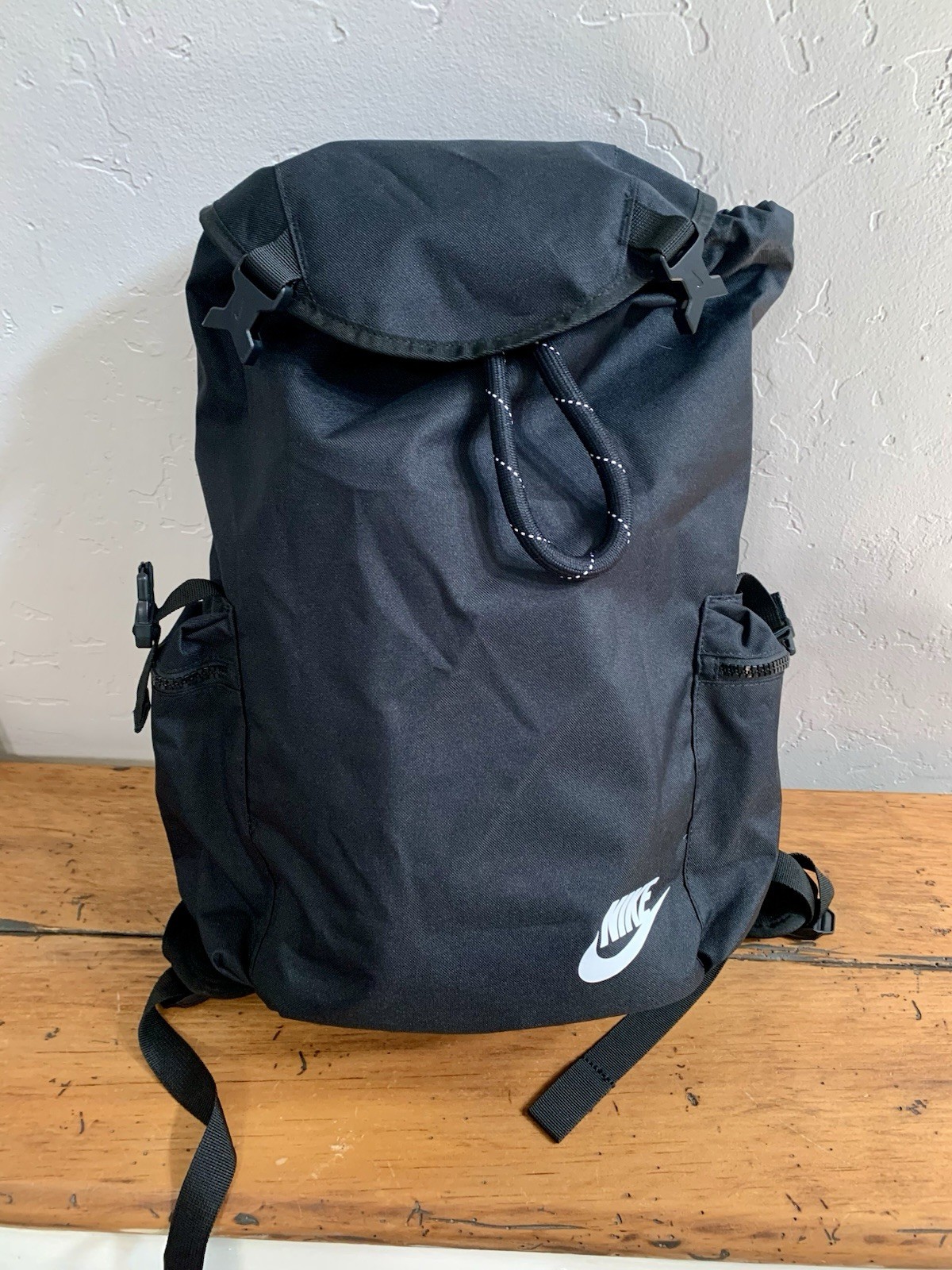 Nike Sportswear Heritage Backpack Black DV3049-010 Unisex School Travel
