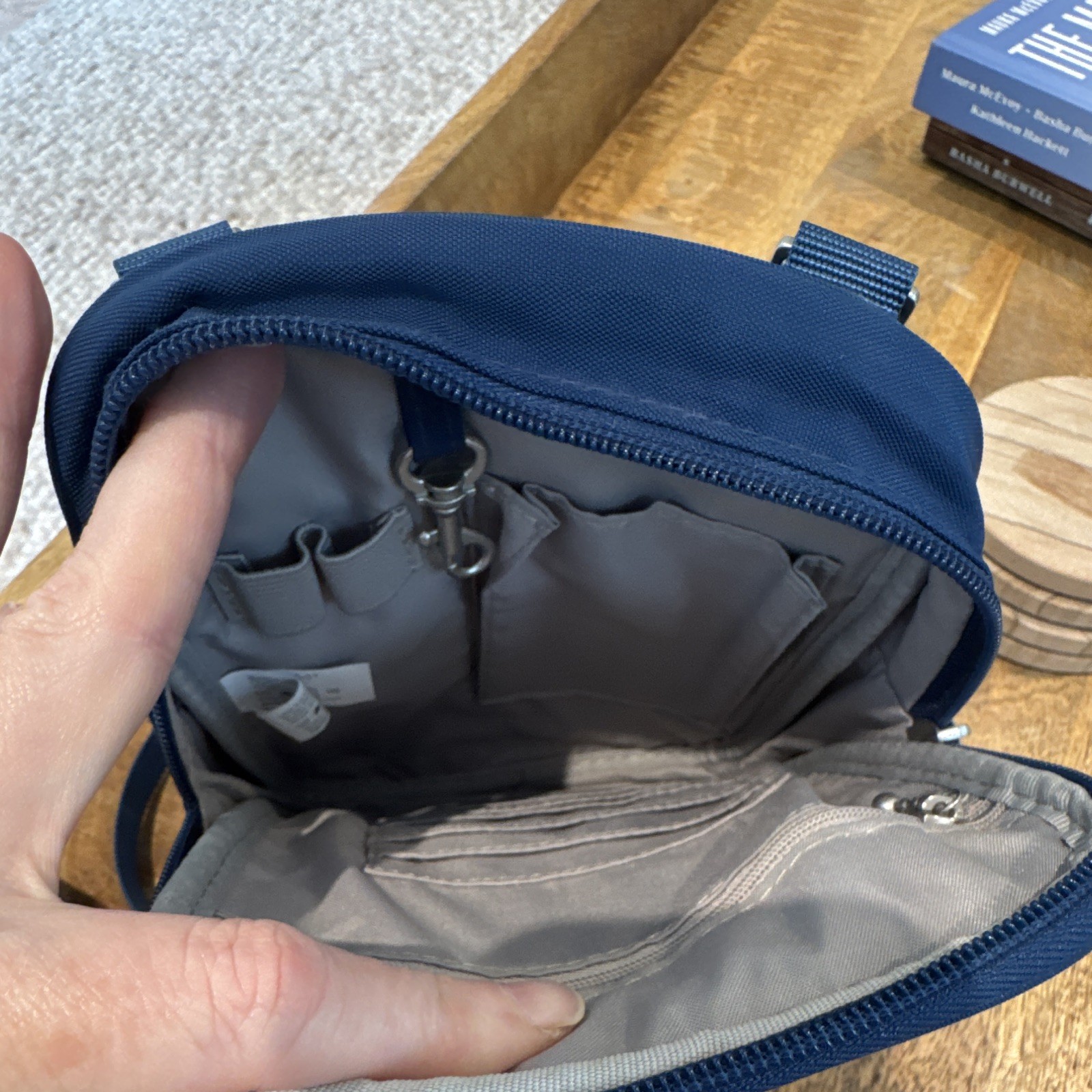 Baggallini Legacy RFID Journey Crossbody Bag – Lapis Blue