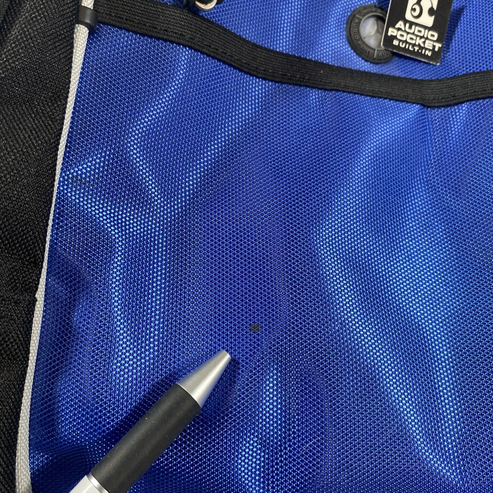 OGIO Carbon Backpack with Audio Pocket Blue w/ Black Trim