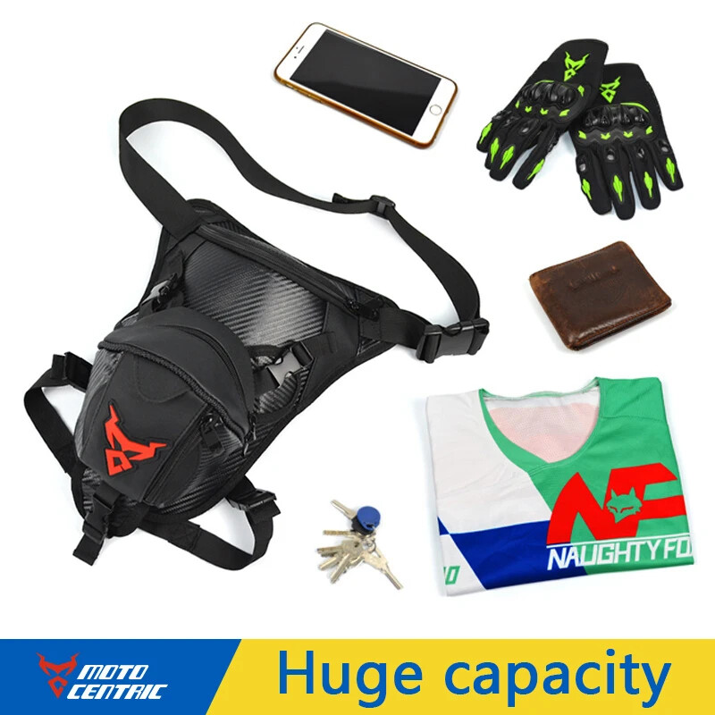 Motorcycle Leg Bag Knight Mens Waterproof Waist Bag Drop Leg Belt Fanny Pack