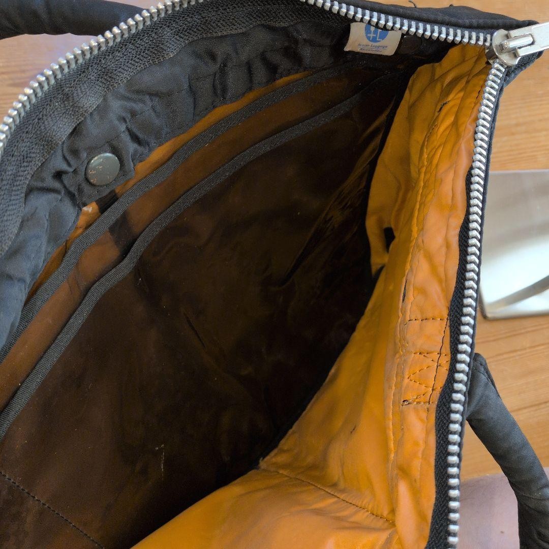 PORTER Yoshida Business Bag Black Nylon A4 Front Pockets Used