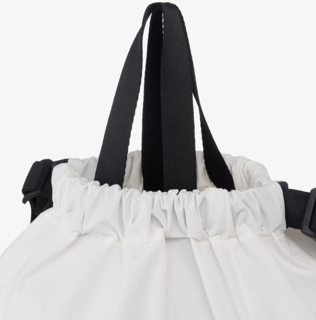 The North Face White Label Linen Mesh Gym Bag White