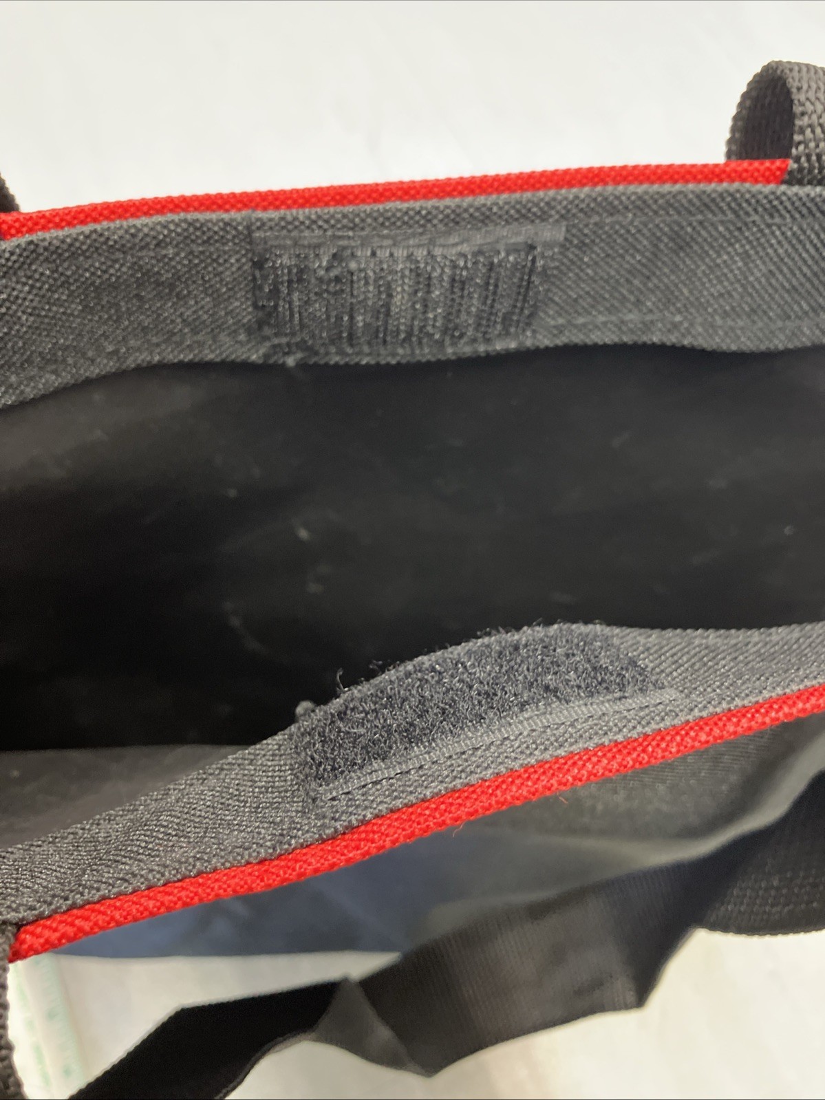 Borders Bookstore Tote Bag Black Red Leeds