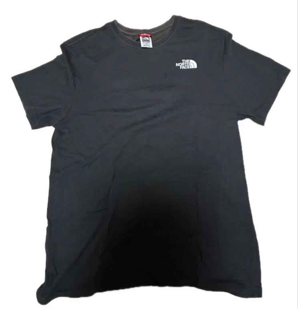 The North Face Box Logo Tee Print M Rare Unisex Cotton Short Sleeve