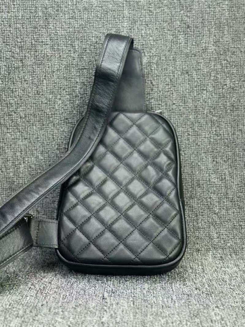 Handcrafted Croco leather + Fish Leather +Cow leather crossbody bag
