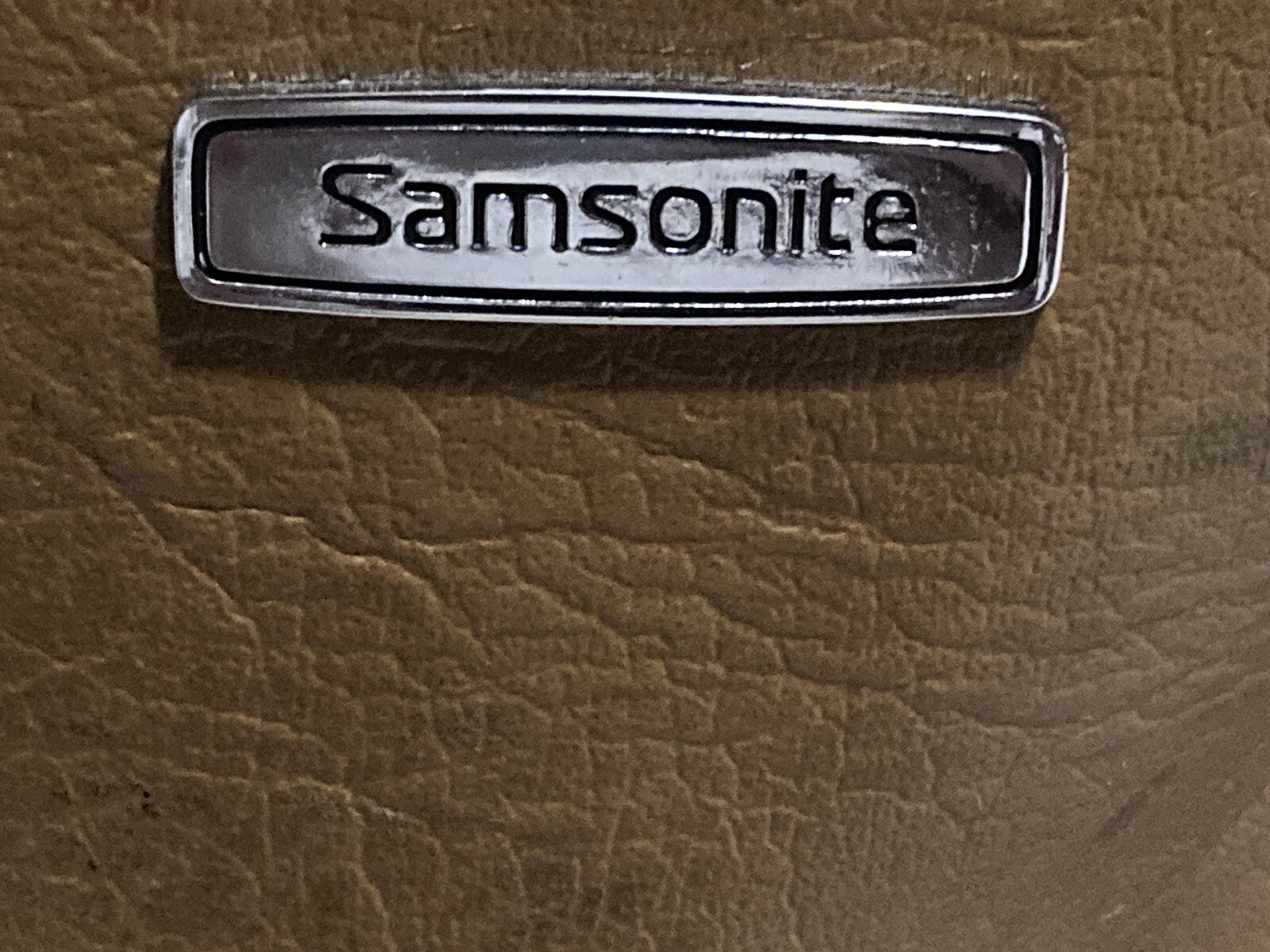 Vintage Samsonite Silhouette Brown Leather Carry-On Travel Shoulder Bag Satchel