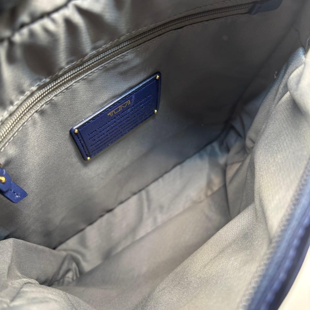 TUMI Voyageur Nylon Mini Backpack Blue