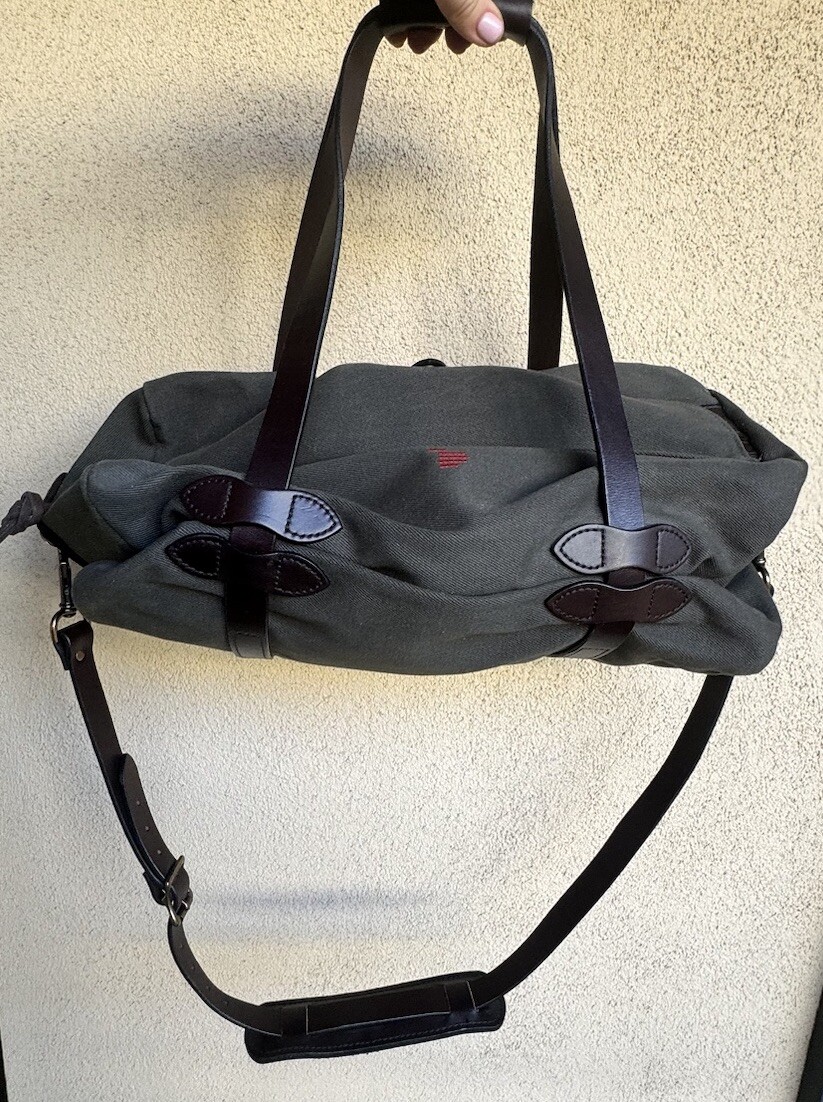 Filson Rugged Twill Small Duffle Bag Otter Green