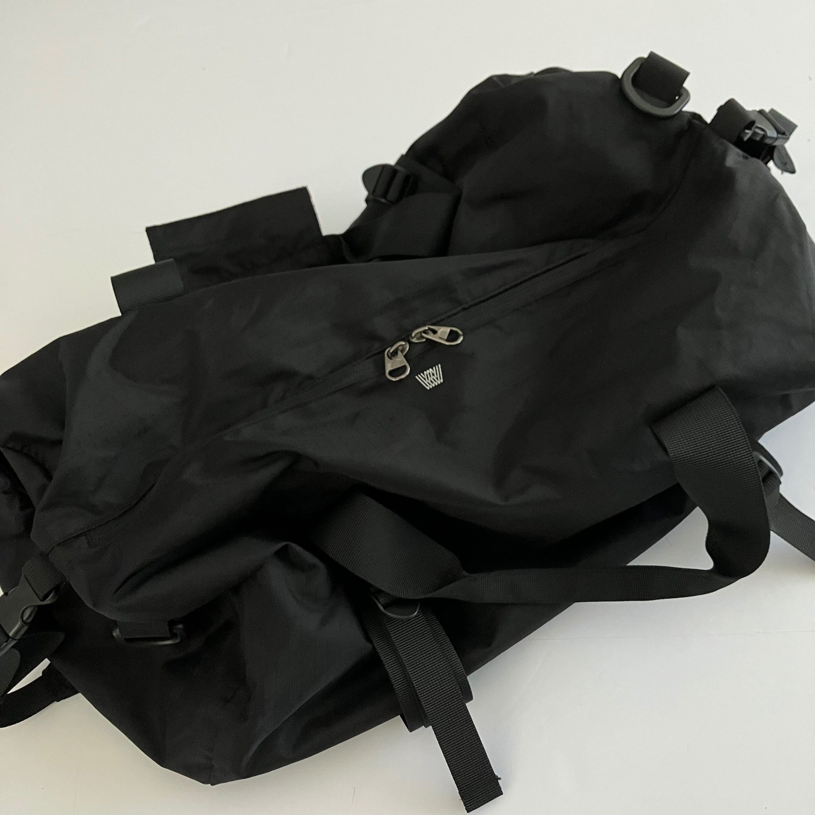 Mack Weldon Packable Duffel Gym Bag Ripstop Nylon Water Resistant 17.5″X9″X9.5″