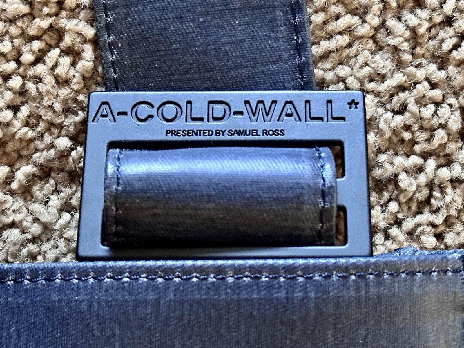 A-COLD-WALL* Unisex Leather Utility Bag Crossbody 9×6 Inches New $325