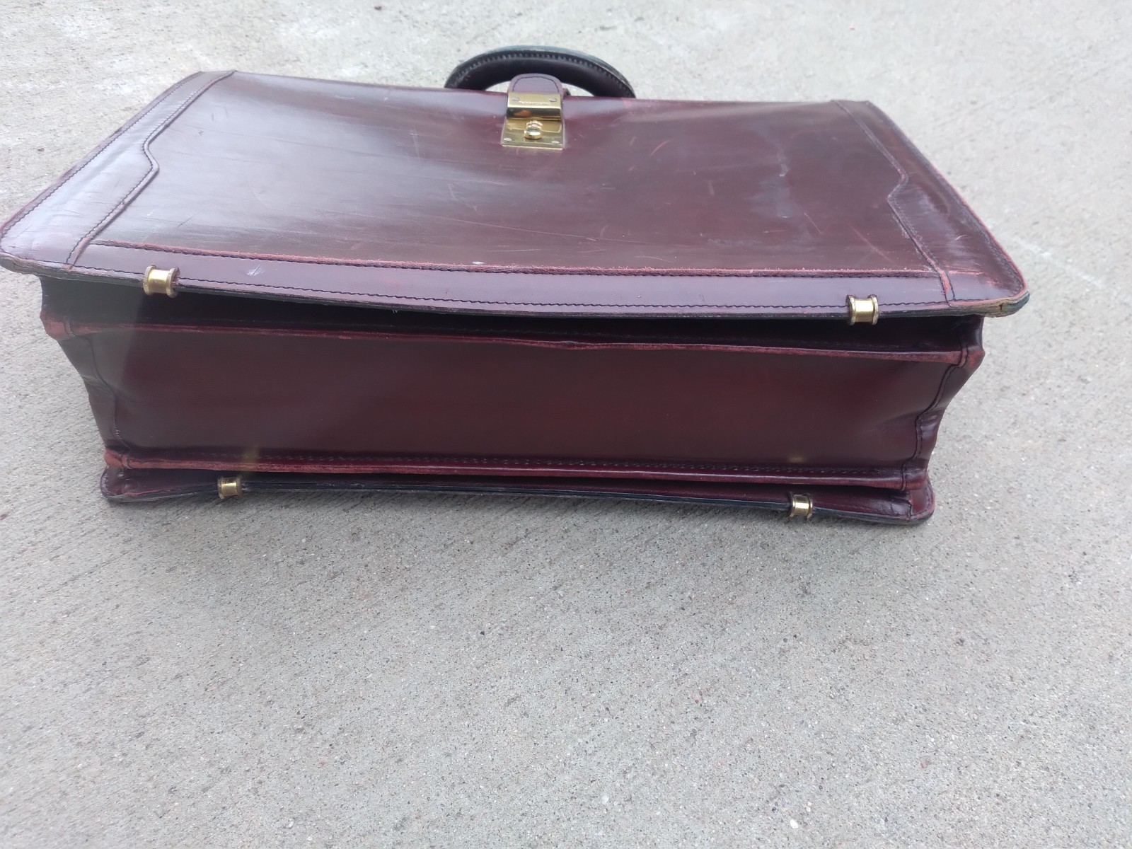 Vintage Schlesinger Work Bag Briefcase Combo Lock