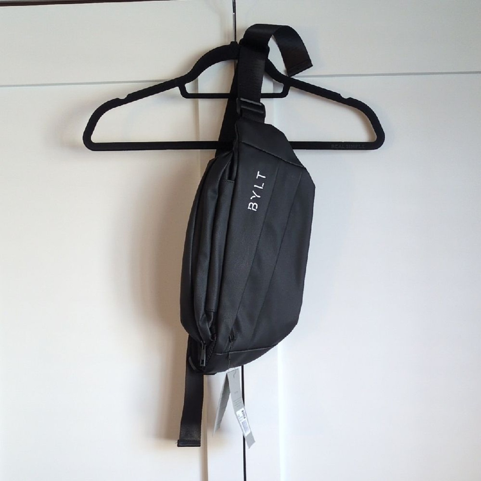 BYLT Black Water-Resistant Crossbody Bag NWT Travel Commuter EDC