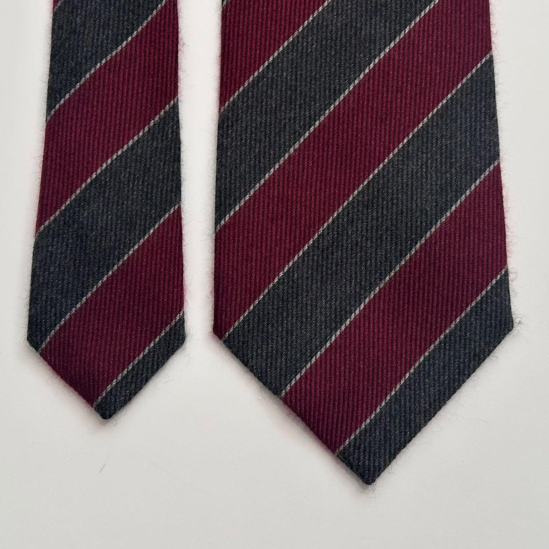 LUIGI BORRELLI Cashmere Tie 9.4cm Blade Used Condition