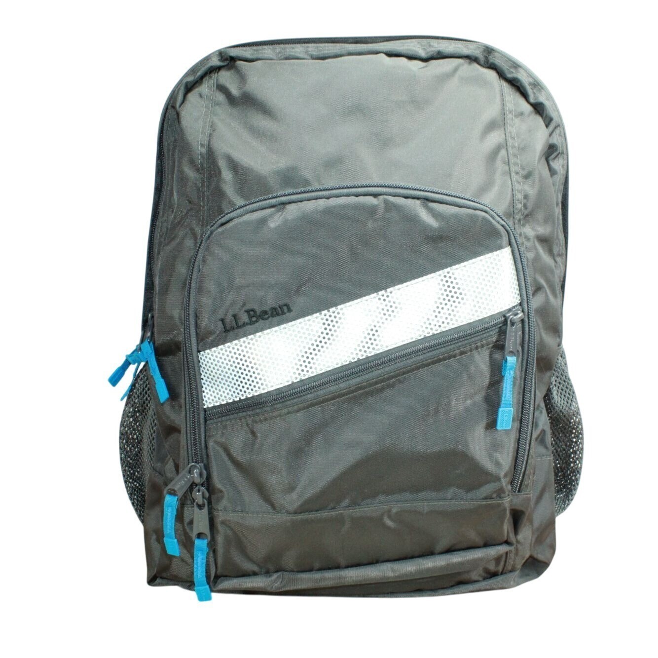 LL Bean Unisex Adult Alloy Gray Weatherproof Deluxe Book Pack 37L Backpack