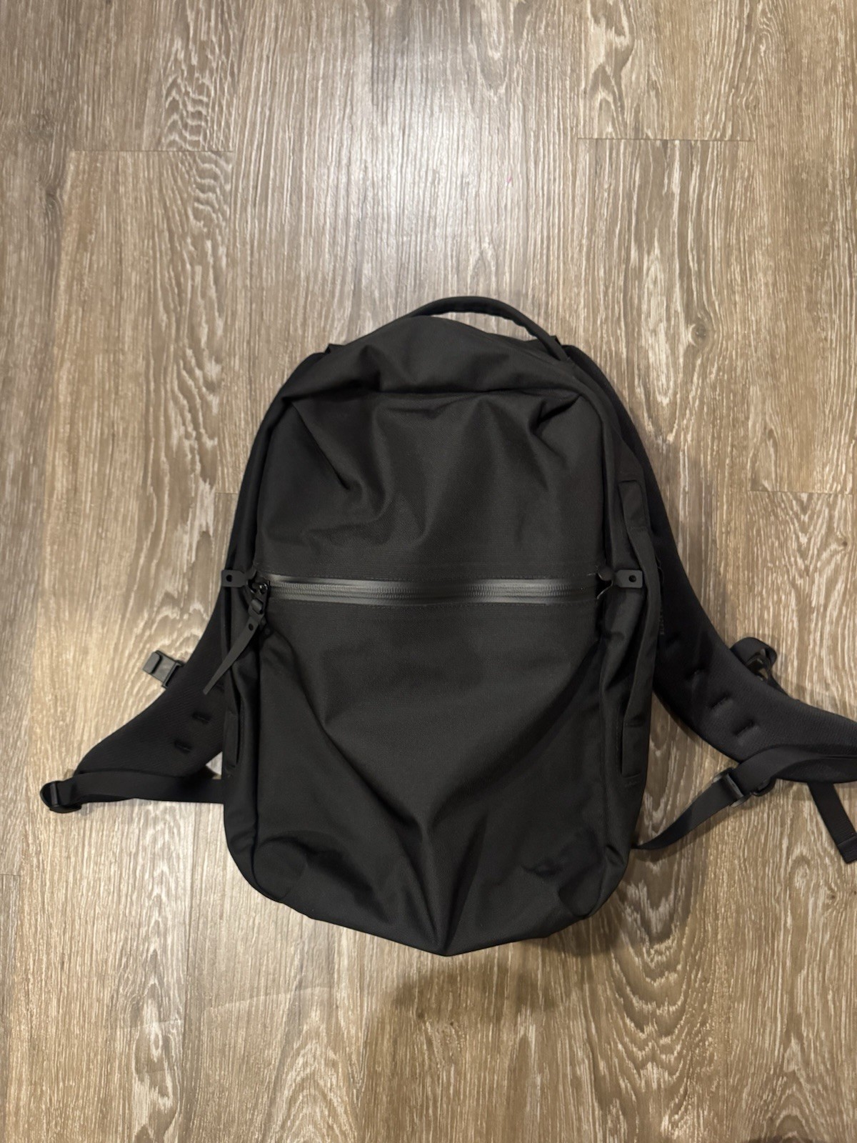 Black Ember Shadow Two-Way Weather-proof Work Travel Backpack laptop Black
