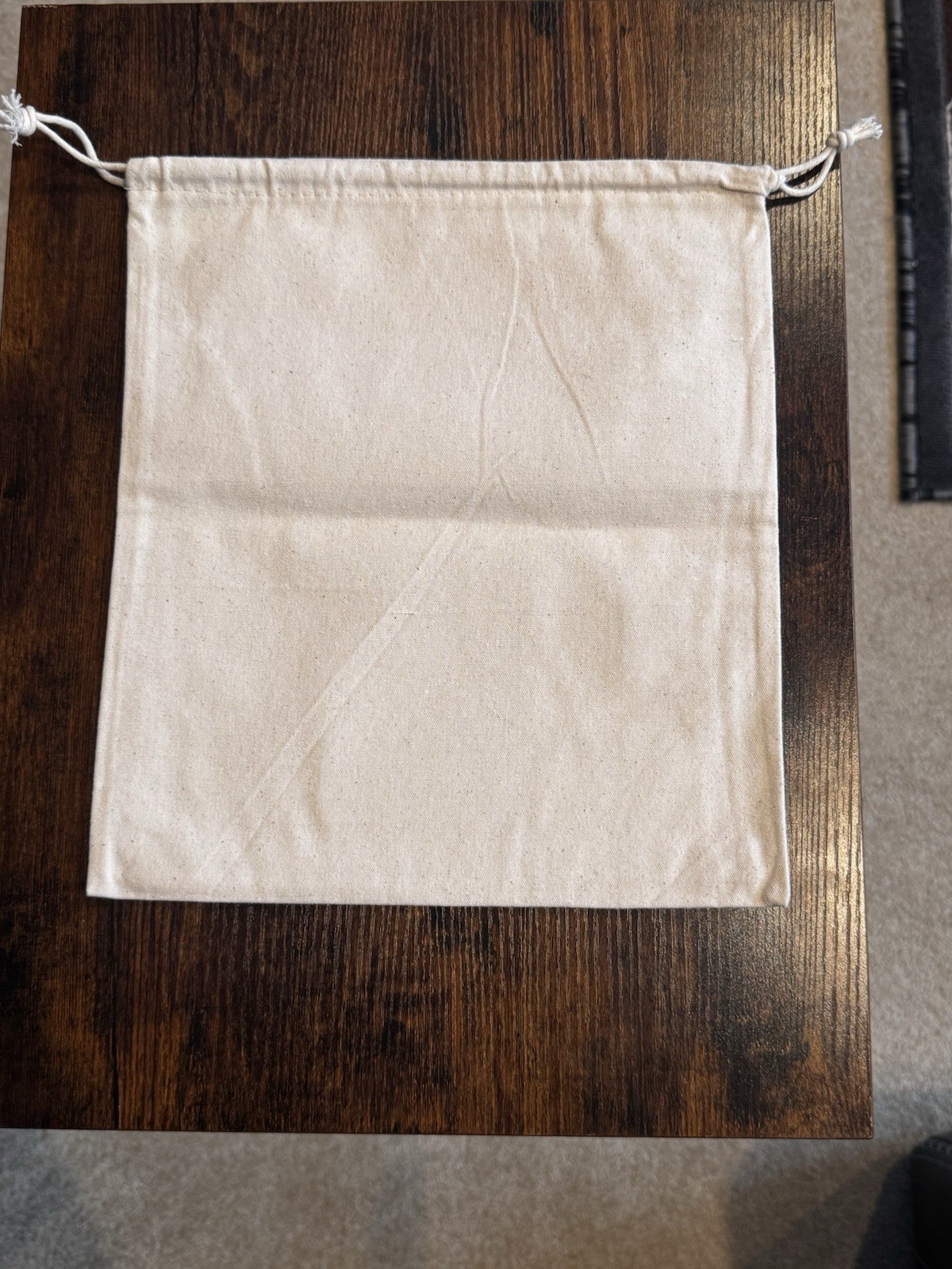 100 Percent Authentic Le Labo Cotton Drawstring Bag 10×12