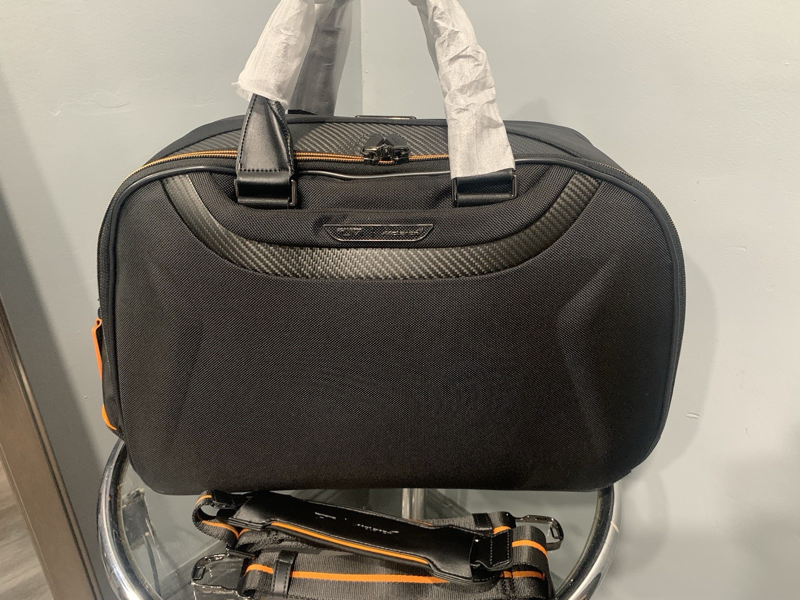 Tumi McLaren Quantum Duffel Bag $1395