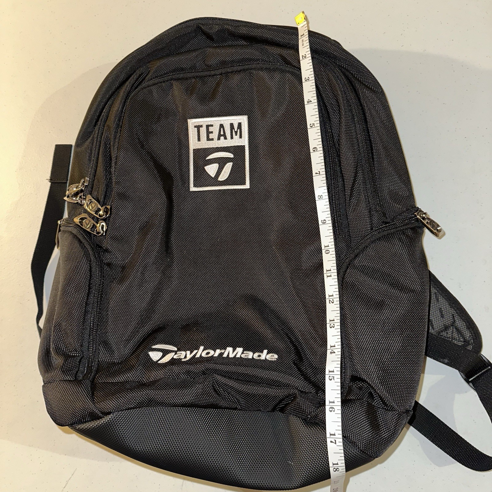 Team TaylorMade Backpack Black PGA Staff Tour Pro Issue Crusader