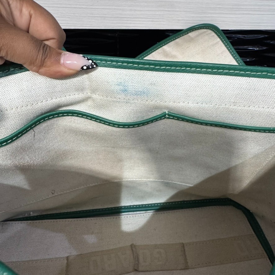 Goyard Capetien Messenger Bag Green
