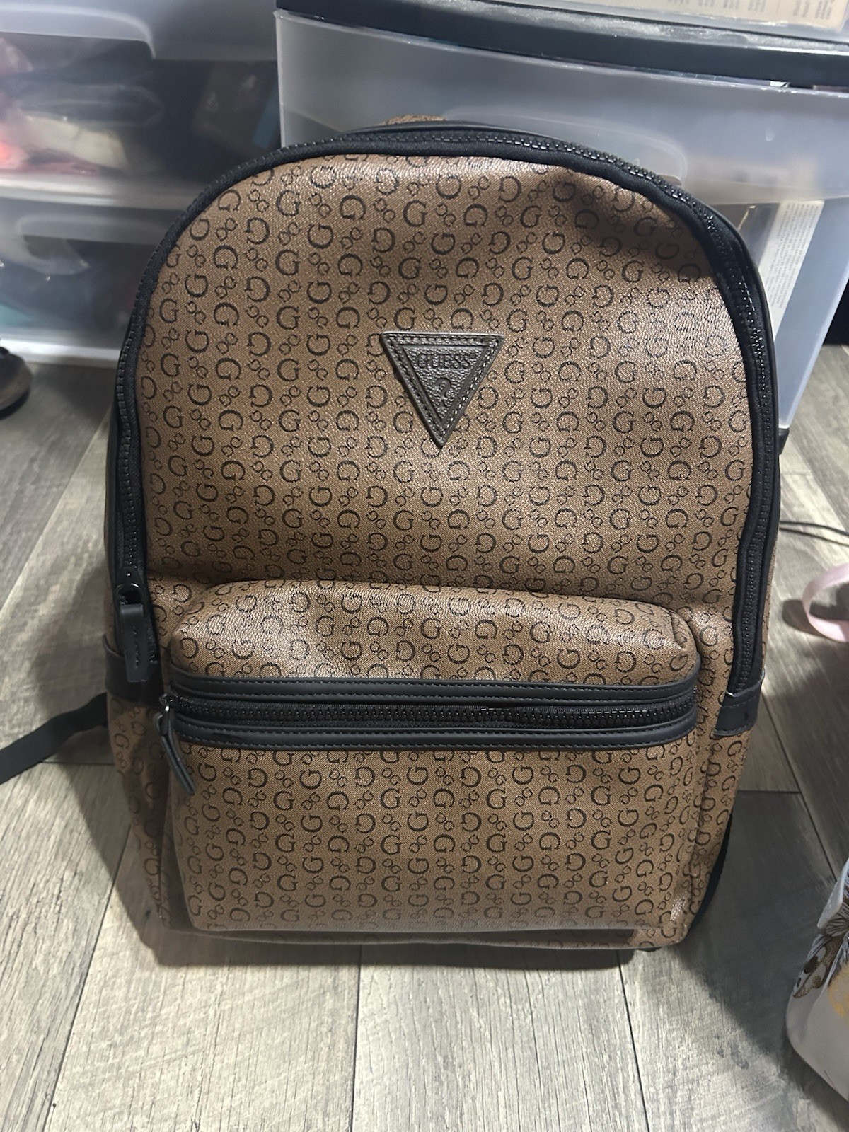 Guess SG882798 Walnut Insignia Backpack | NWOT
