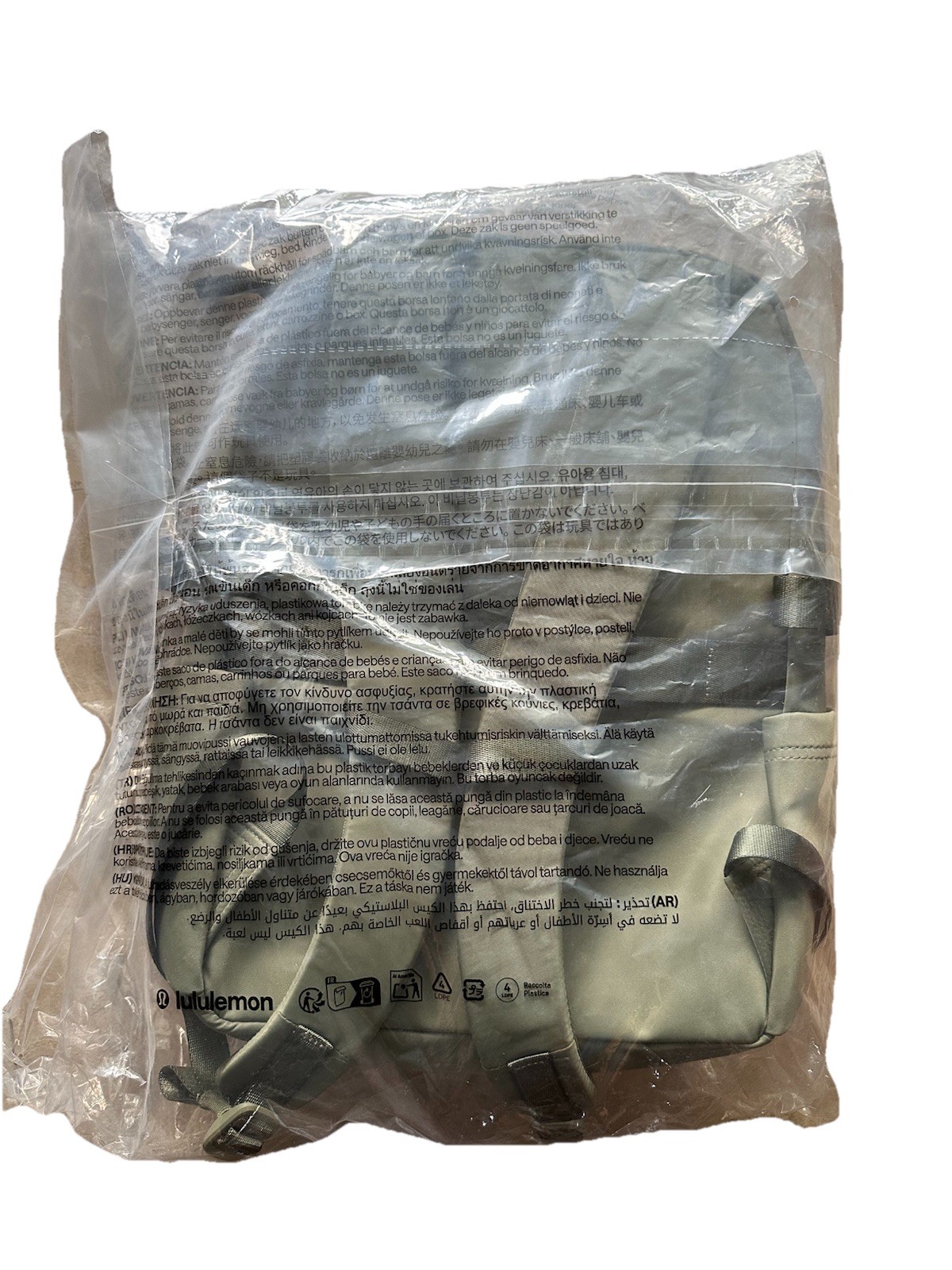 Lululemon New Crew Backpack – 22L – Bay Leaf Green – New with Tags