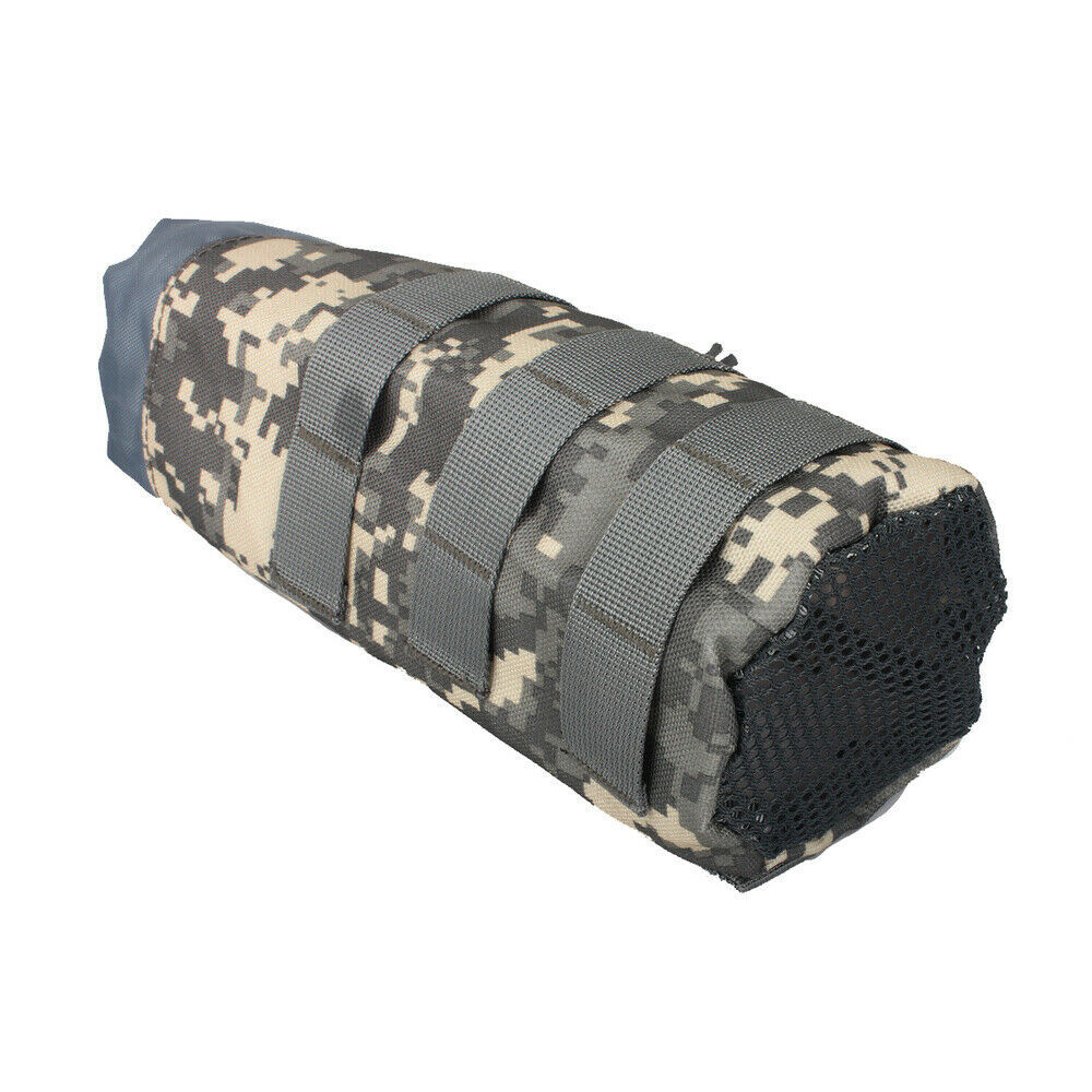 Outdoor Tactical Molle Water Bottle Bag Military Hiking Belt Holder Kettle Pouch