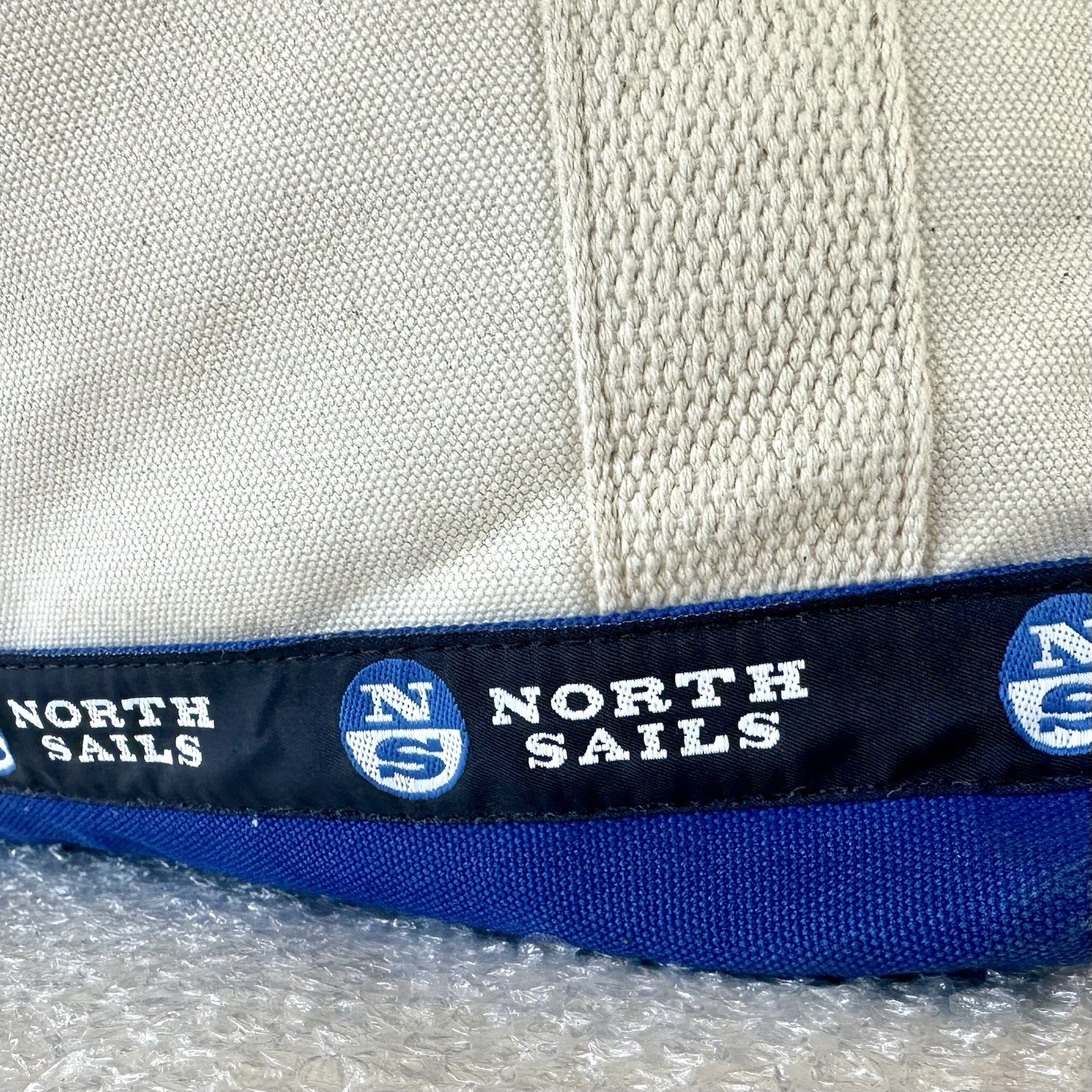 North Sails X Parrott Canvas Co. Tote Bag BOATING SAILING YACHTING (11 x 12 x 7)