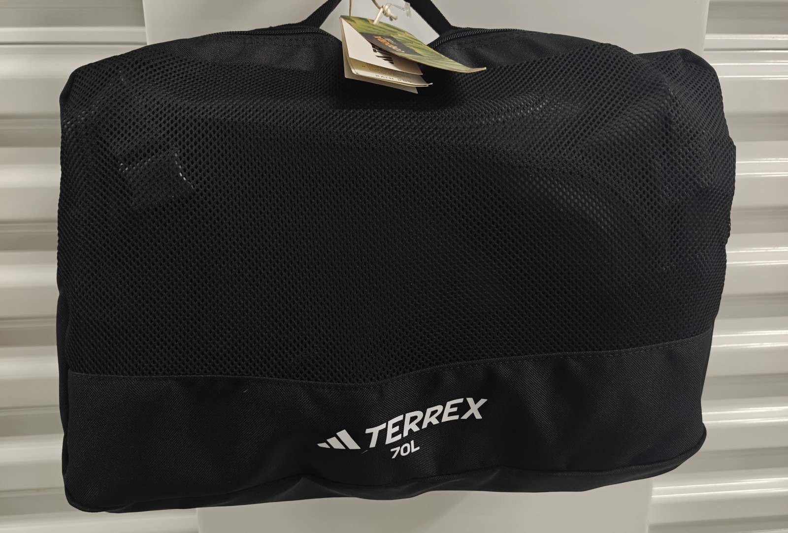 Adidas Terrex duffle bag backpack medium Rain.Rdy Expedition Black 70L IC5649