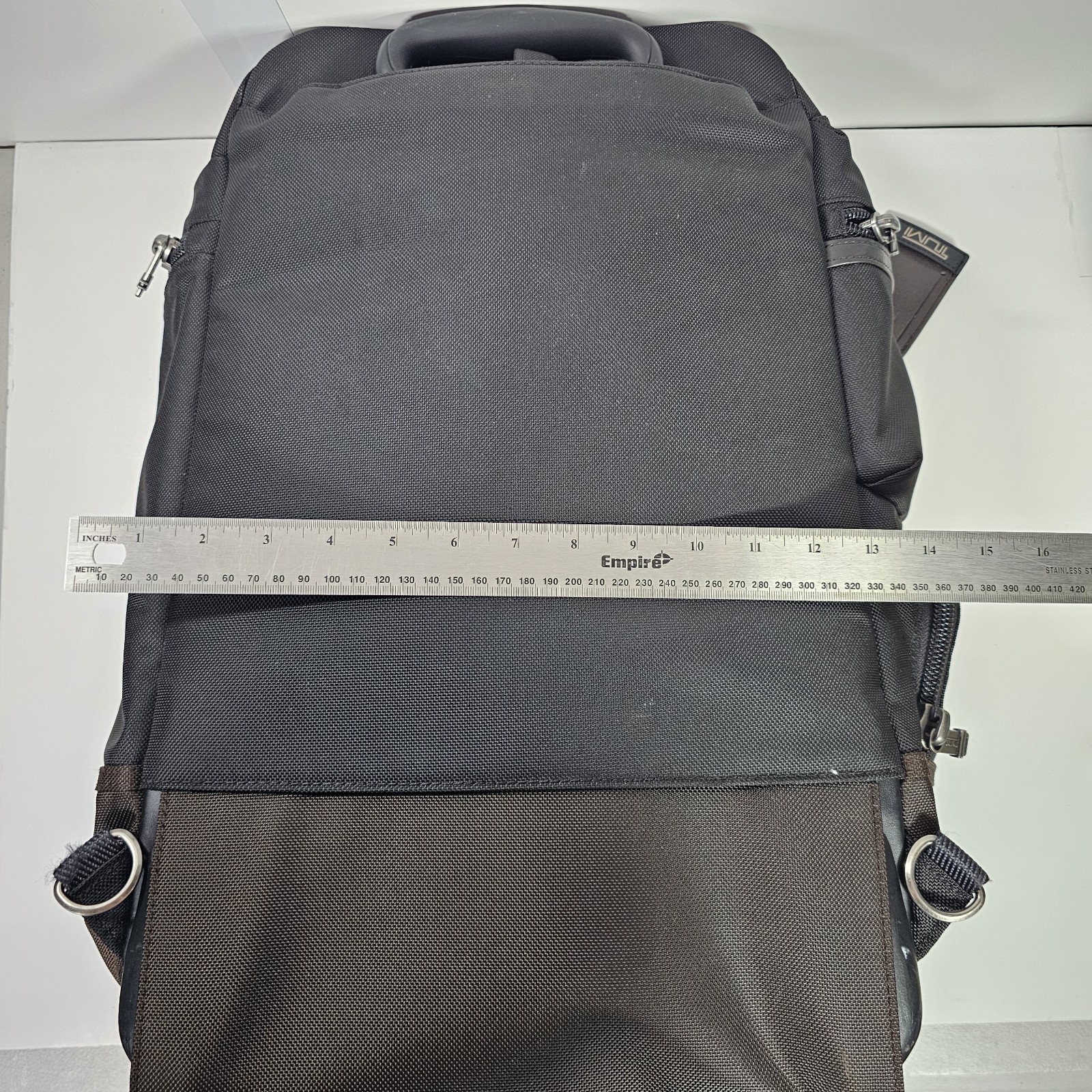 Tumi Peterson Wheeled Carry On Backpack 222473HK2 Black