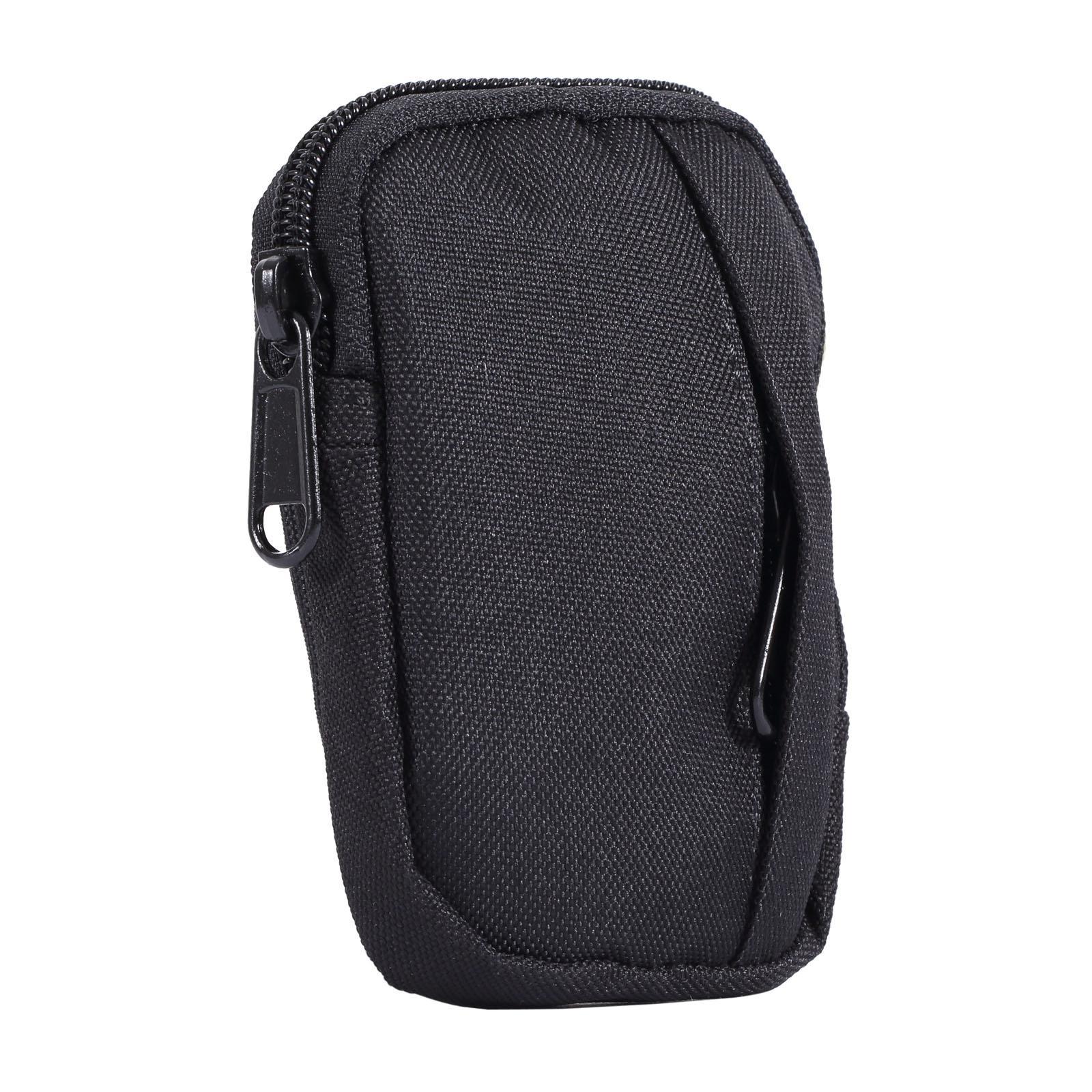 Tactical Mini Waist Pack EDC Coin Wallet Utility Outdoor Sports Pouch Bag Black