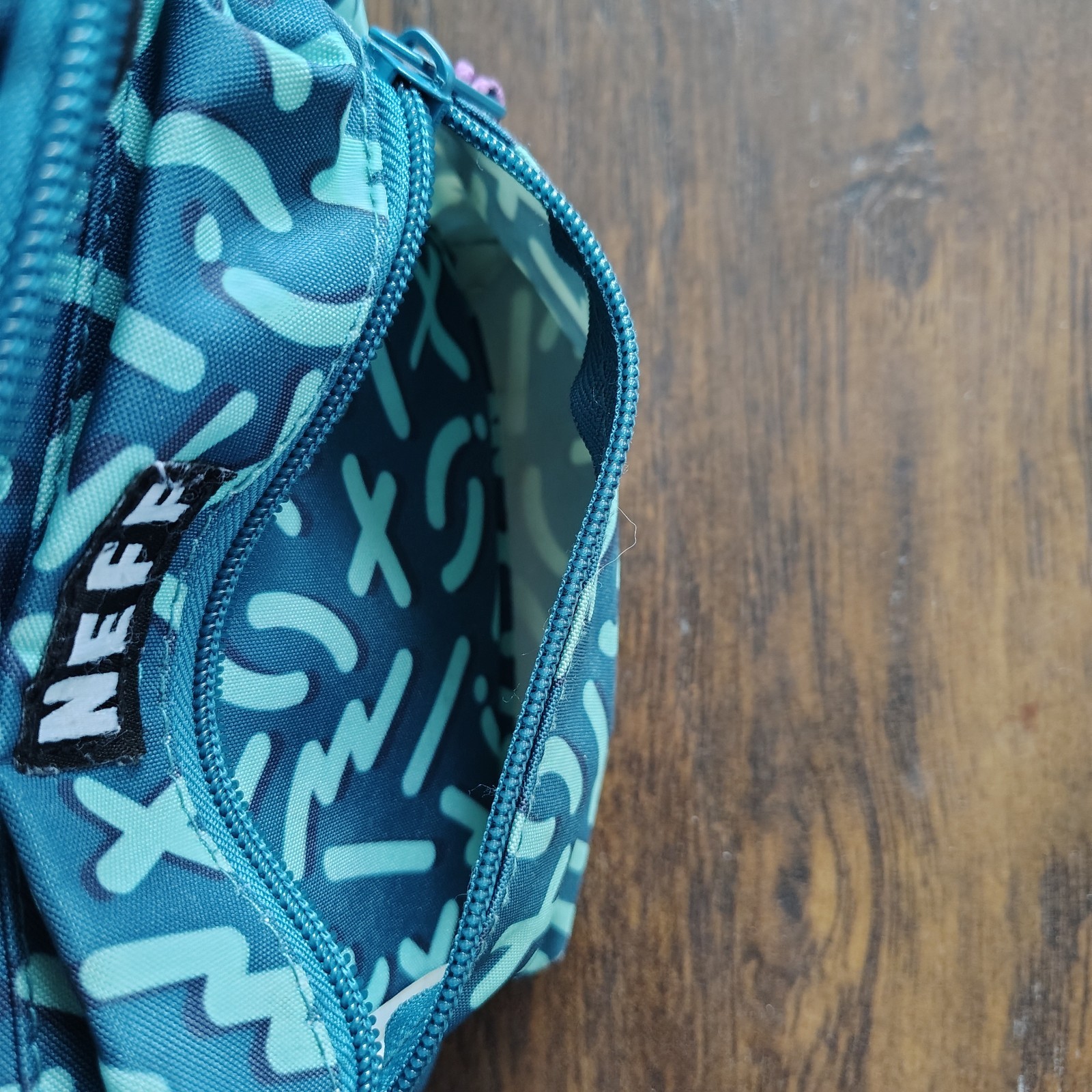 Neff Structure Waistpack Fannypack Teal