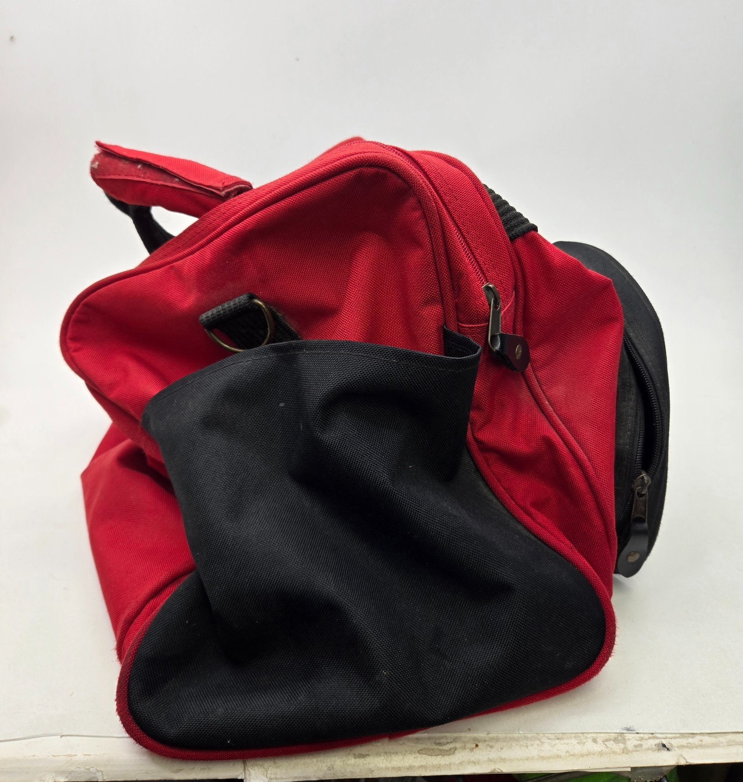 Justin Boots Wrangler NFR Rodeo Duffel Bag 2002 Las Vegas 20x12x12