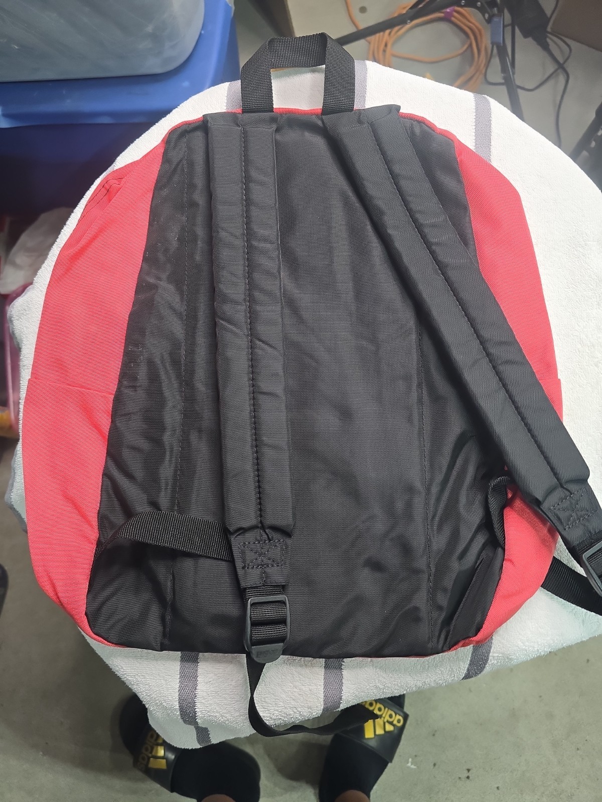 New Vintage JanSport Super Break Backpack Watermelon 654 43501 NWT