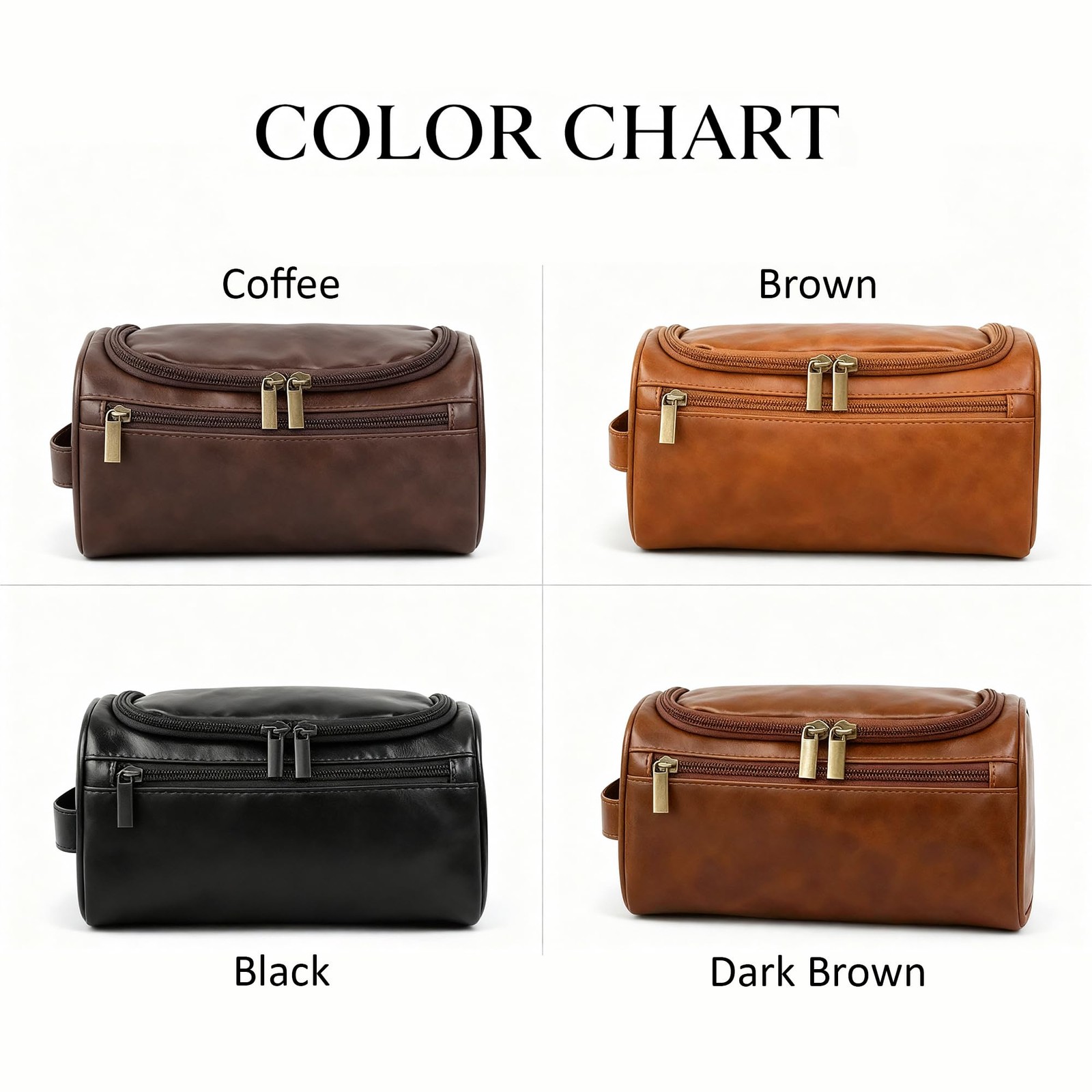 Ships Next Day, Personalized Travel 10″5″5, Brown, Coffee, Red Black