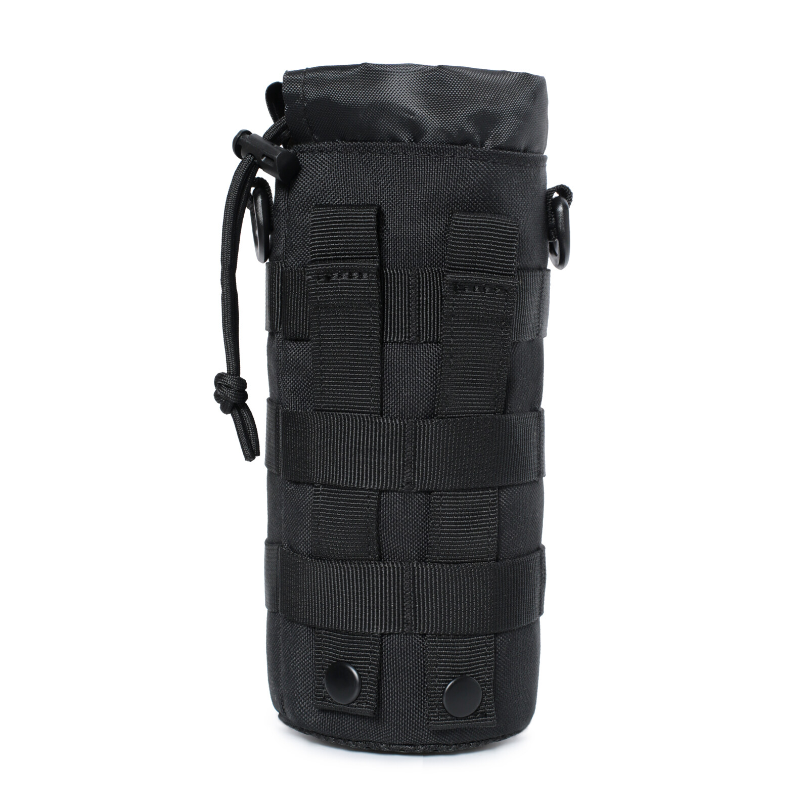 Tactical Molle Water Bottle Pouch Holder Outdoor Men’s Kettle Carrier with Strap