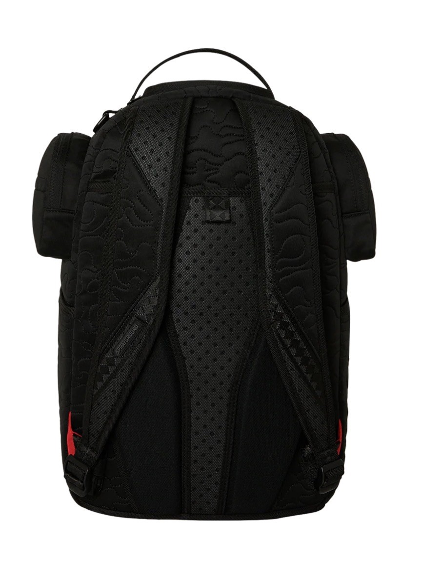 Sprayground Shark Central Kyushu Mountain Backpack❄️New Black Bookbag School Bag