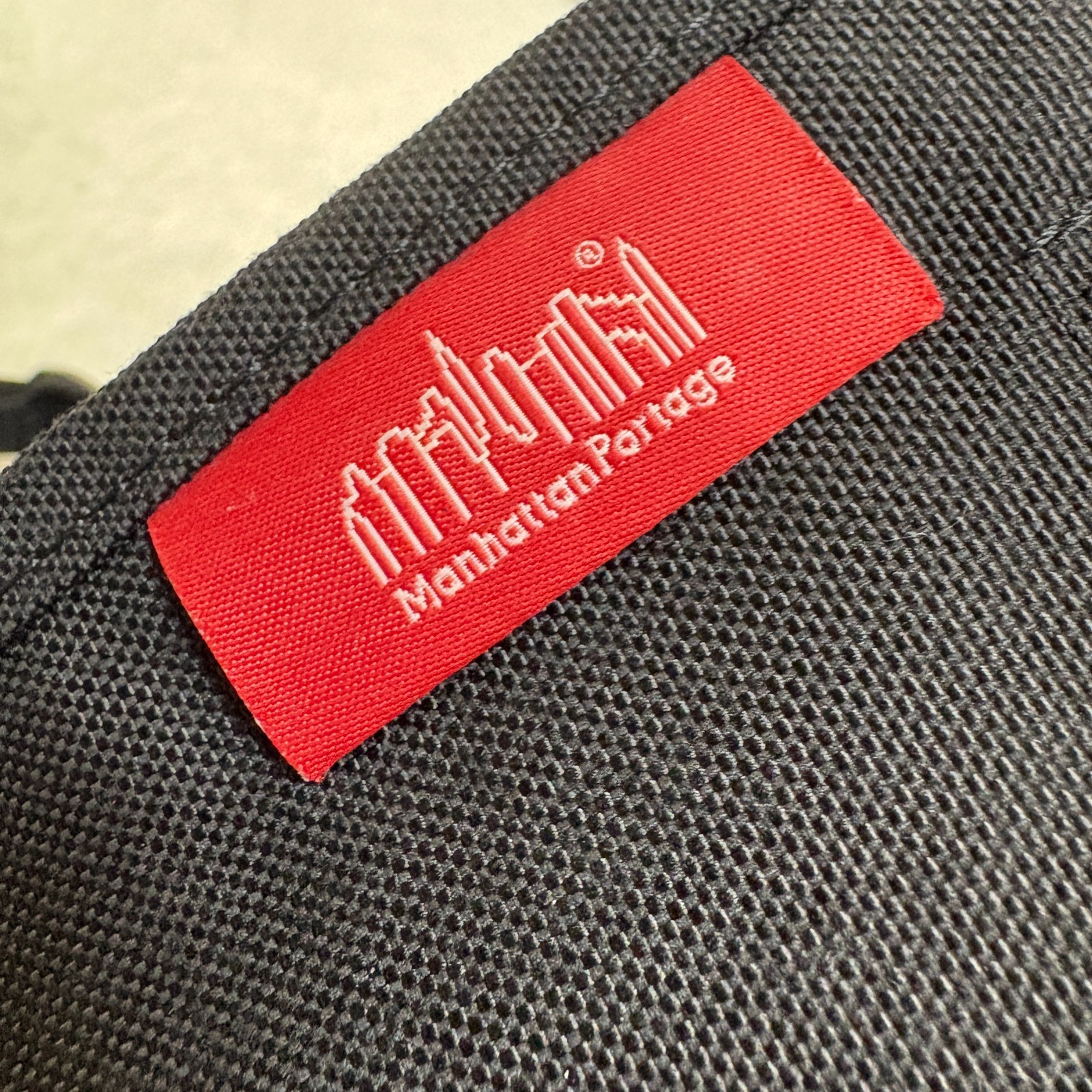 Manhattan Portage Backpack Black Cordura Nylon NYC Flap Rucksack From Japan