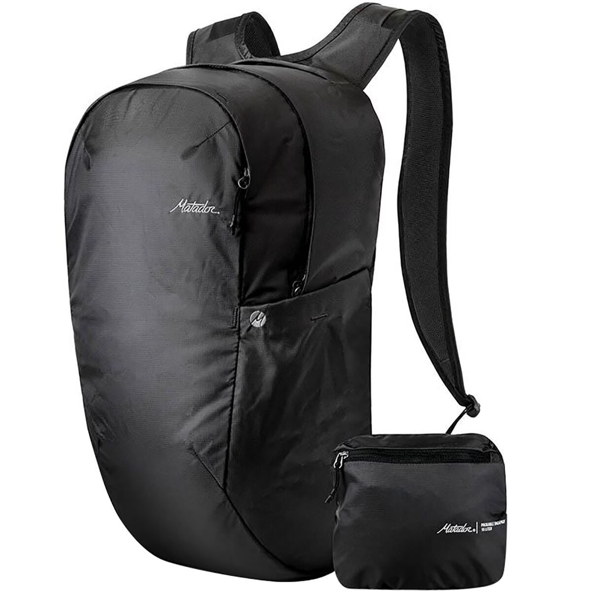 NEW Matador On-Grid Packable 16L Black Backpack Hiking Daypack Travel Laptop Bag
