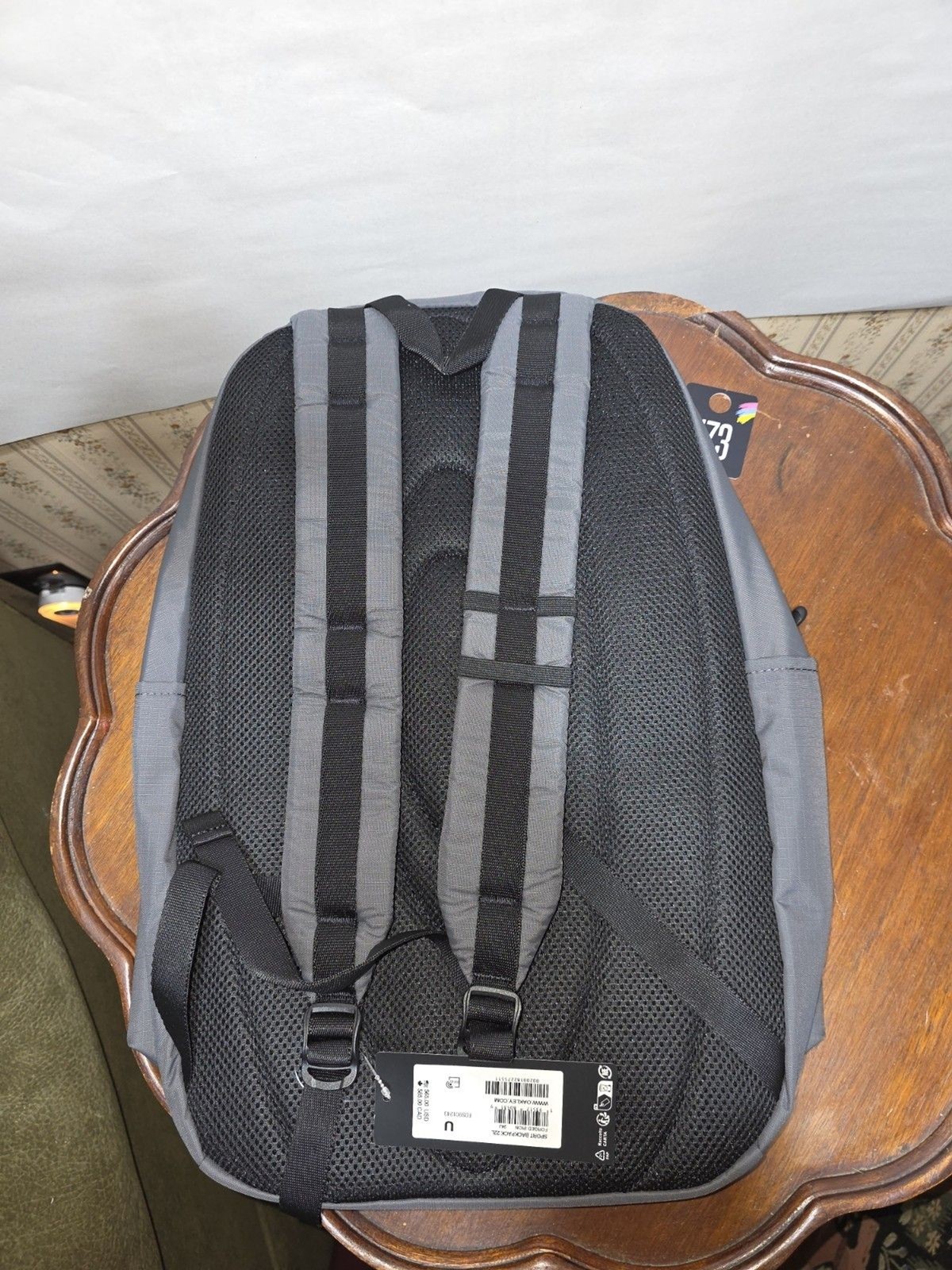 Oakley Sport Backpack 22L Forged Iron Gray New With Tags Laptop School Travel…