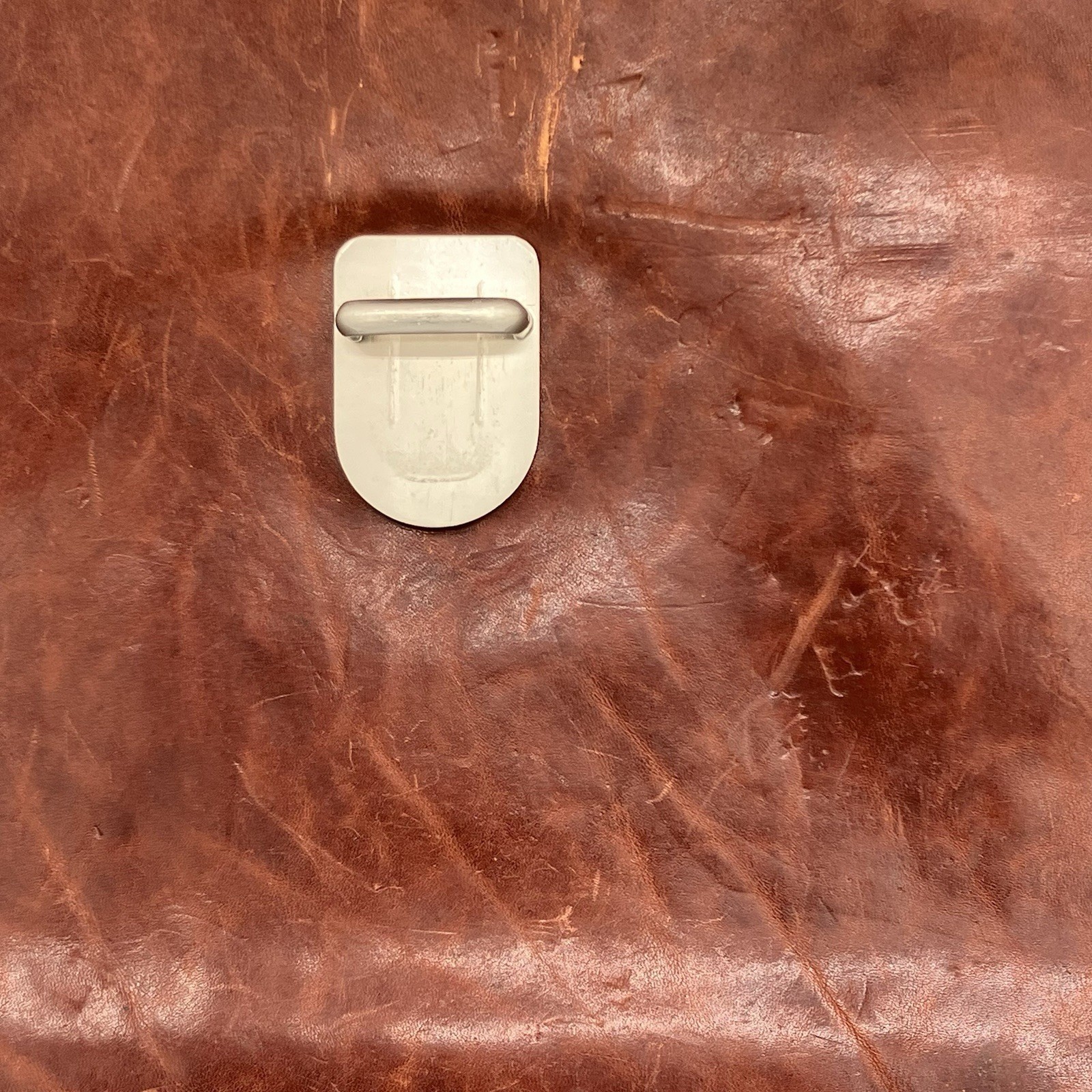 Vintage T Anthony Soft Flap Briefcase Italy Brown Leather Handle Pockets